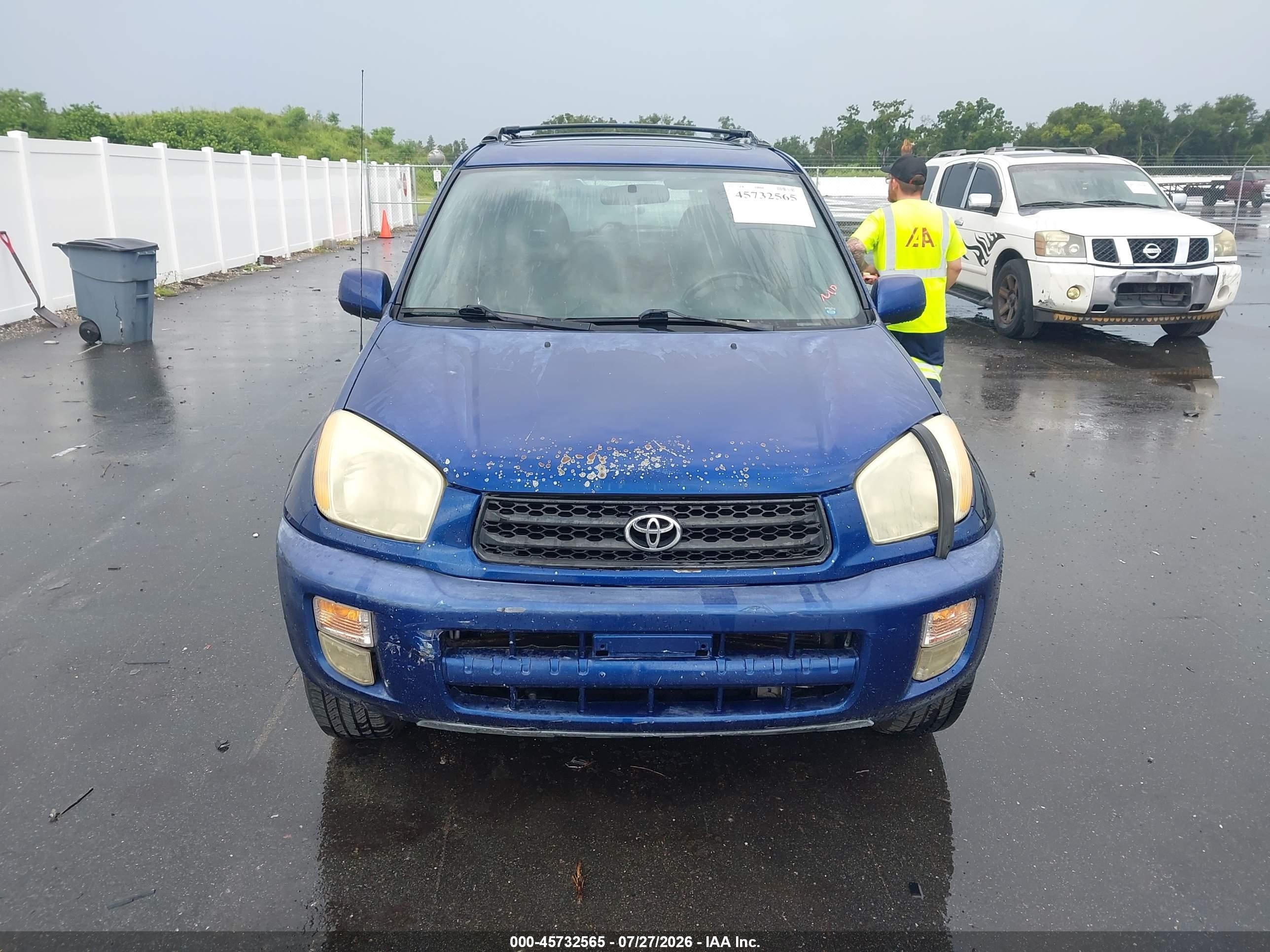 2002 Toyota Rav4   Blue vin: JTEGH20V520057193