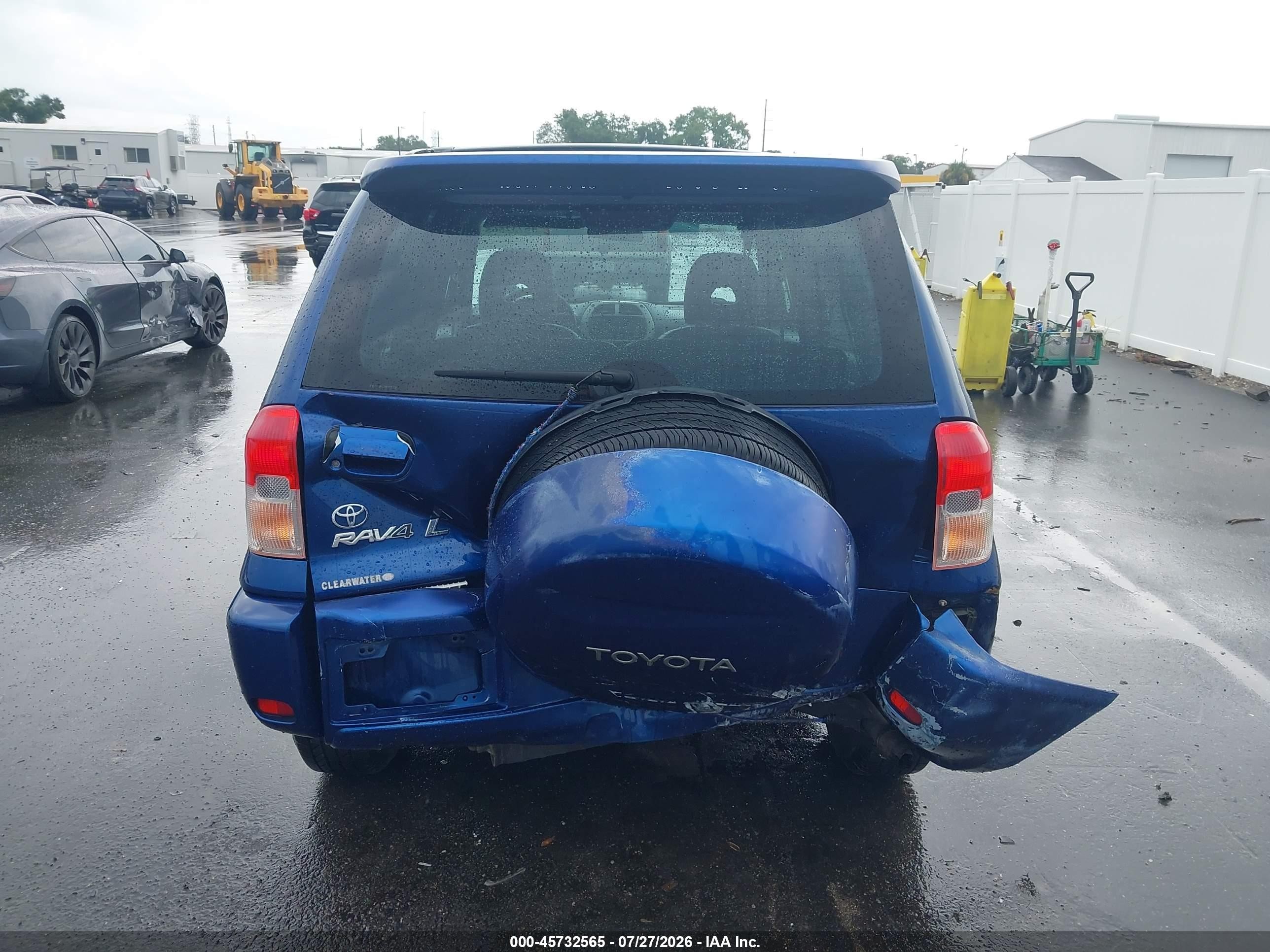 2002 Toyota Rav4   Blue vin: JTEGH20V520057193