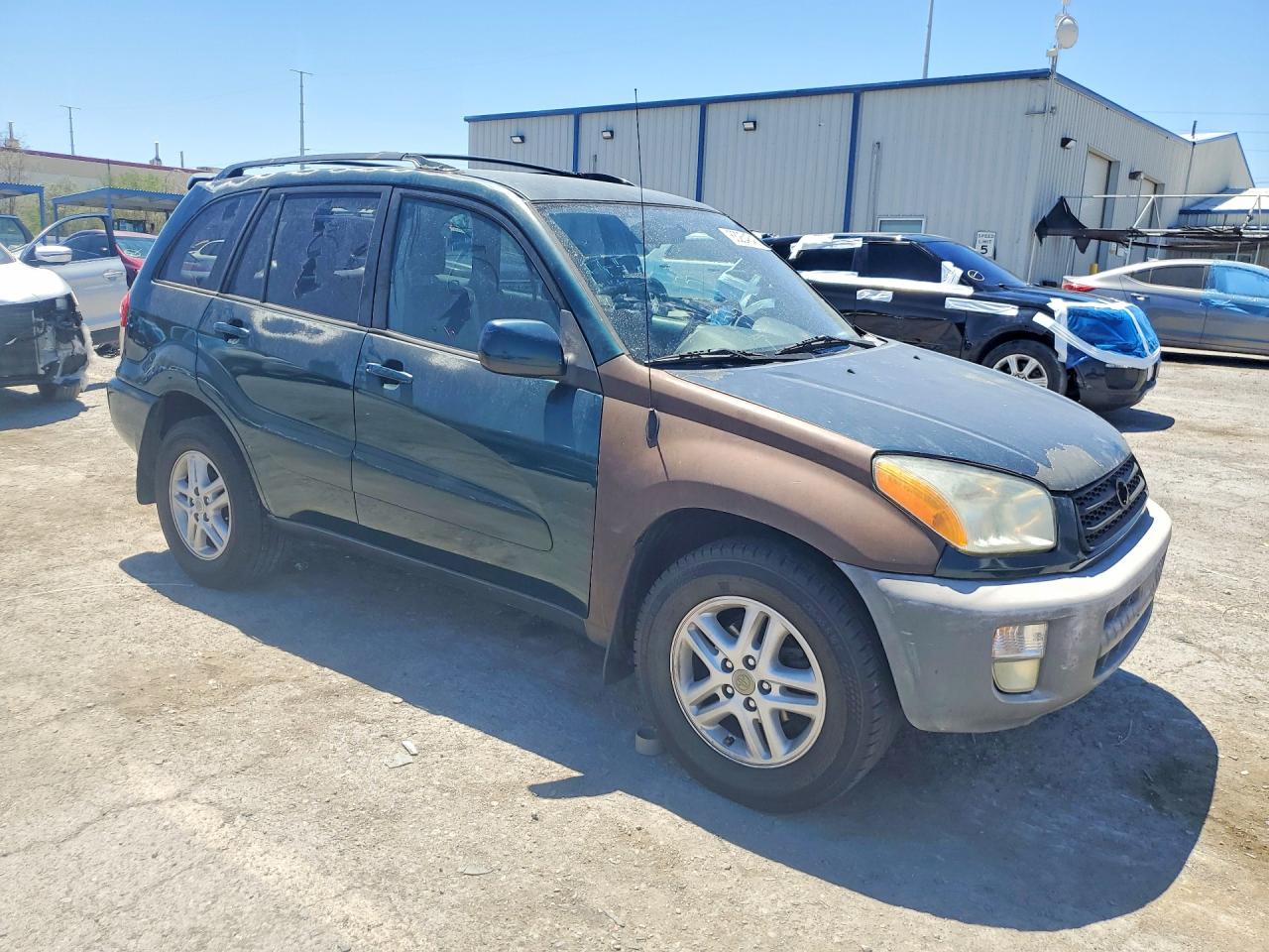 2002 Toyota Rav4 Base Green vin: JTEGH20V520060725