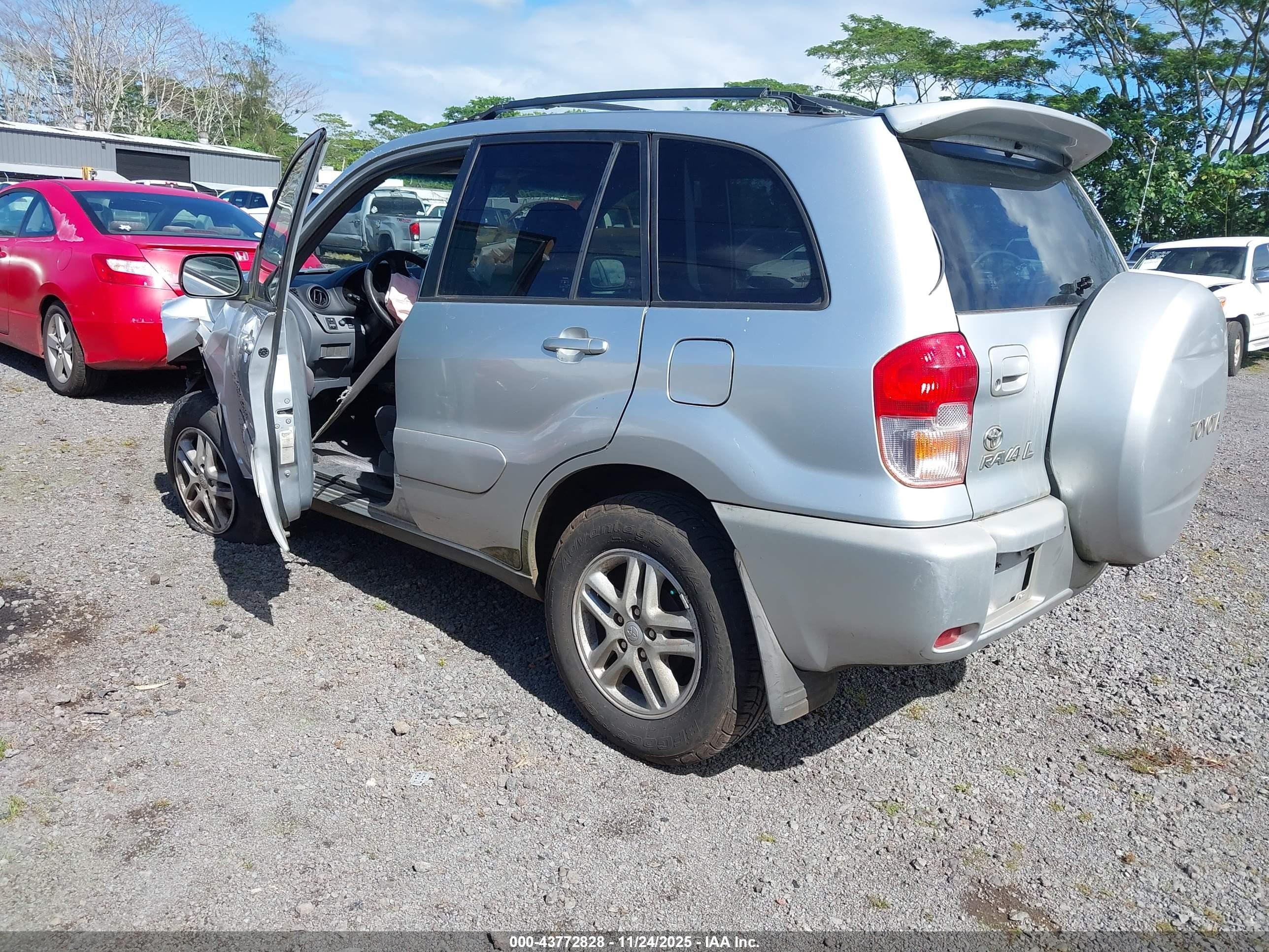 2002 Toyota Rav4   Silver vin: JTEGH20V520066539