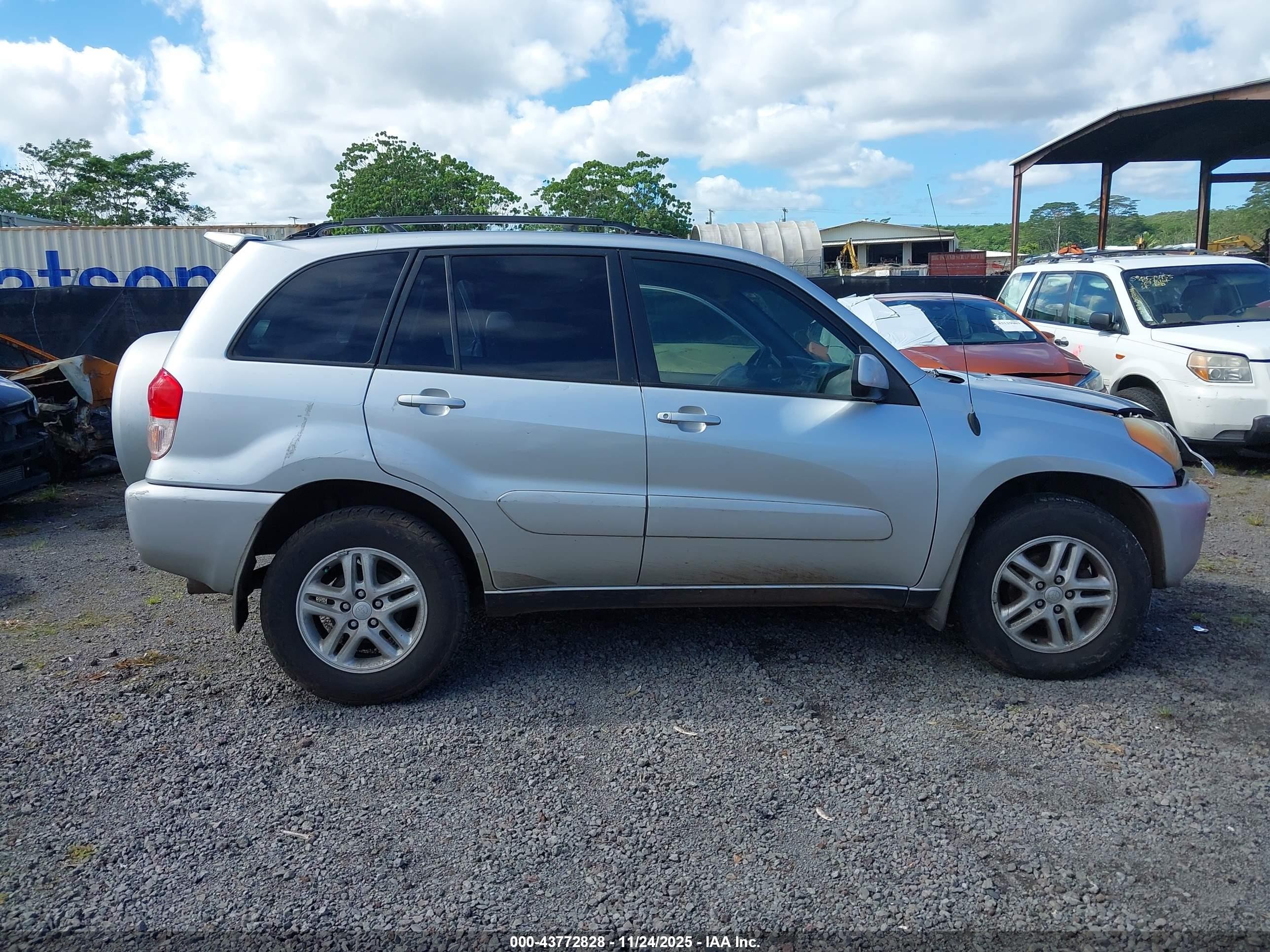 2002 Toyota Rav4   Silver vin: JTEGH20V520066539