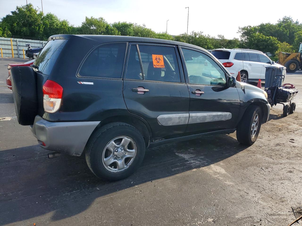 2002 Toyota Rav4 Base Black vin: JTEGH20V520074592