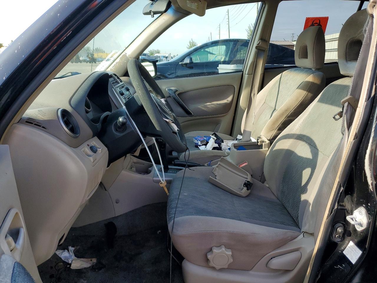 2002 Toyota Rav4 Base Black vin: JTEGH20V520074592