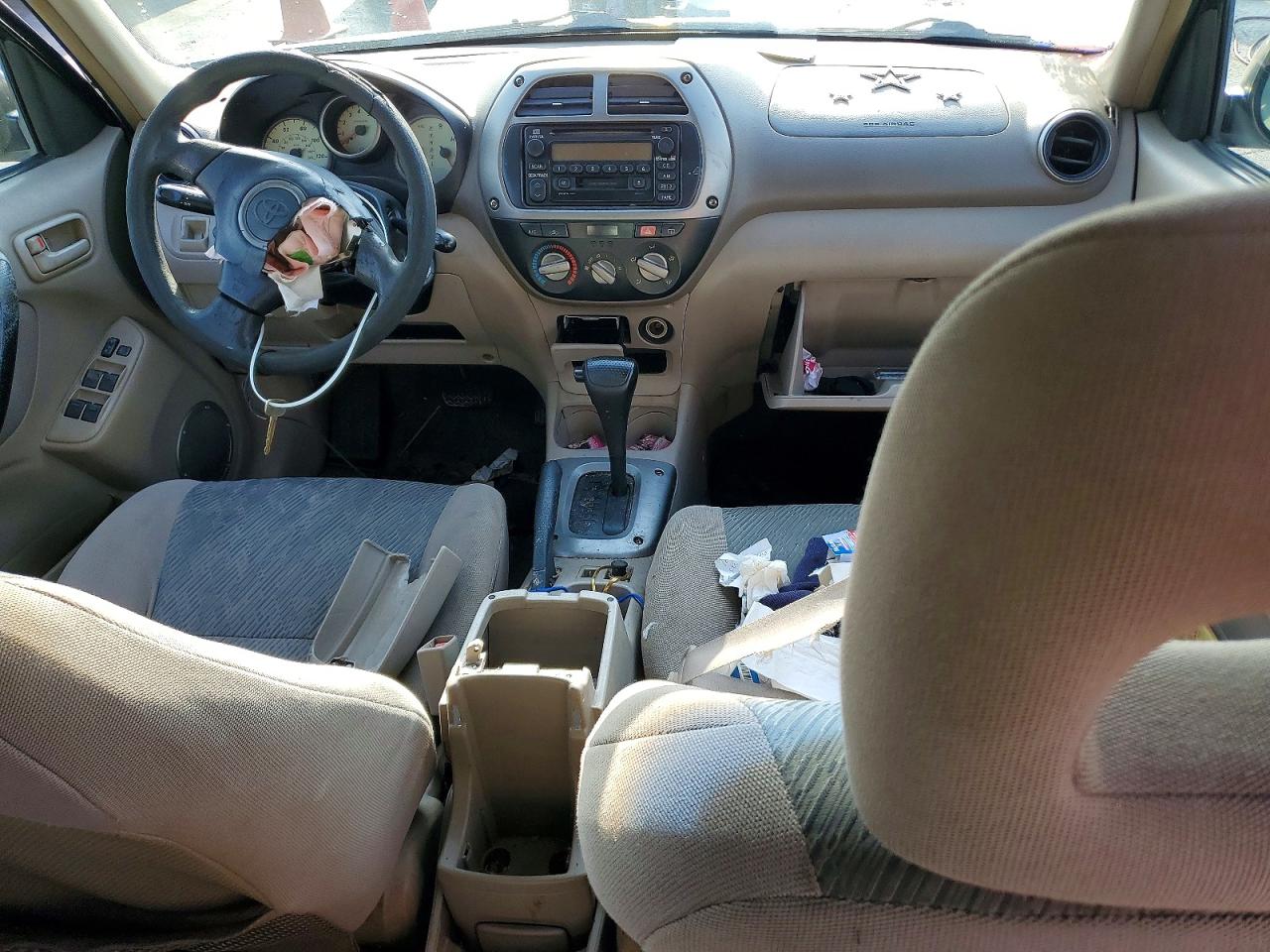 2002 Toyota Rav4 Base Black vin: JTEGH20V520074592