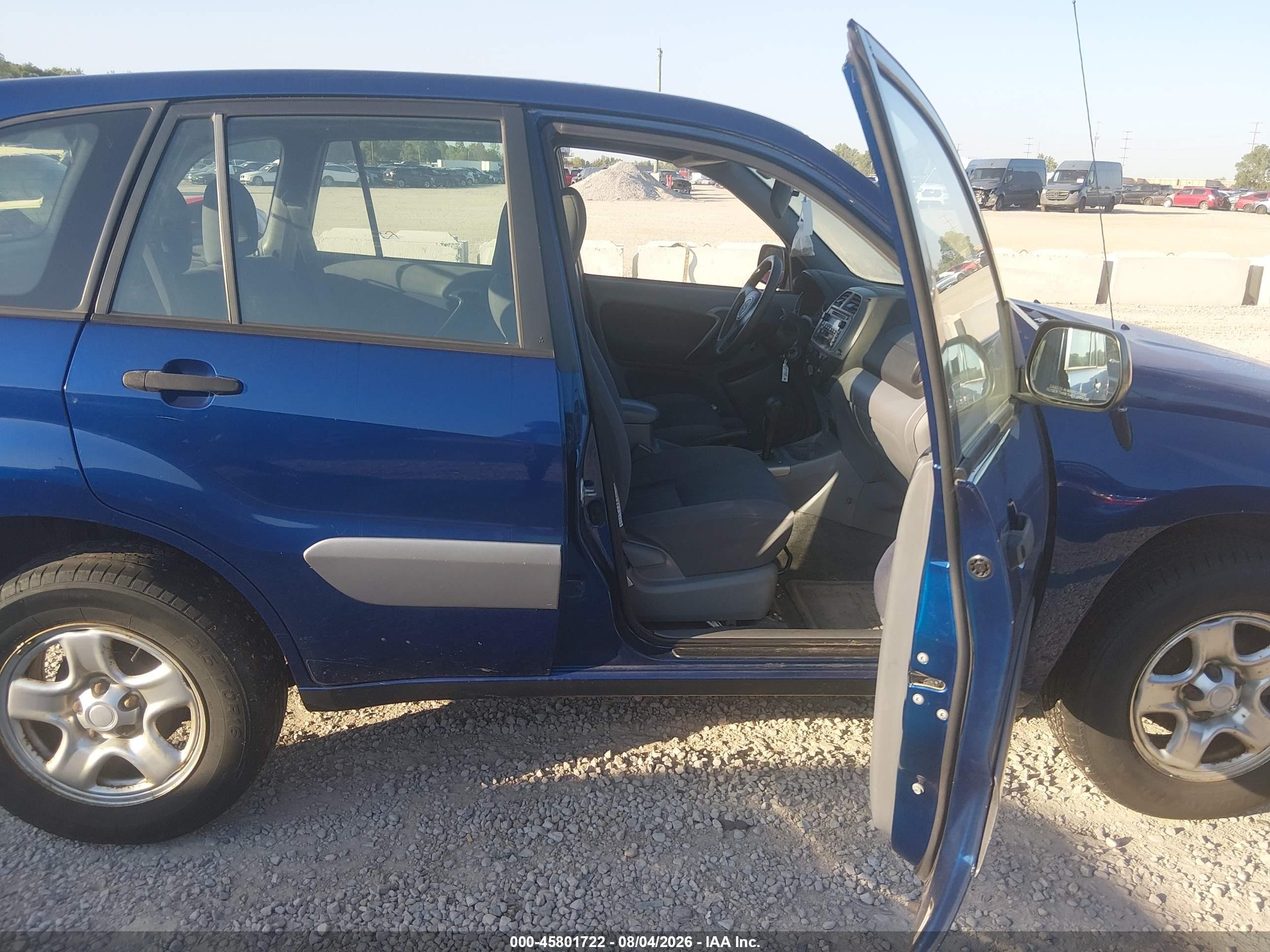 2002 Toyota Rav4   Синий vin: JTEGH20V520077802