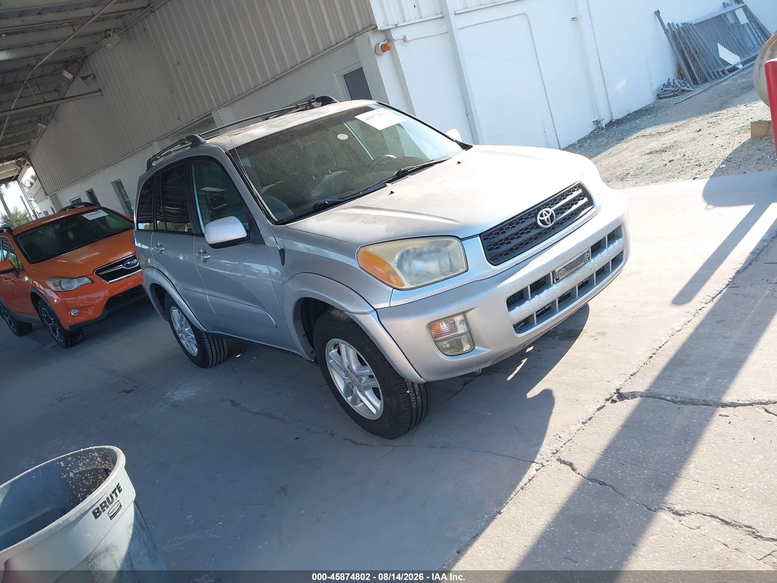 2002 Toyota Rav4   Silver vin: JTEGH20V520078688