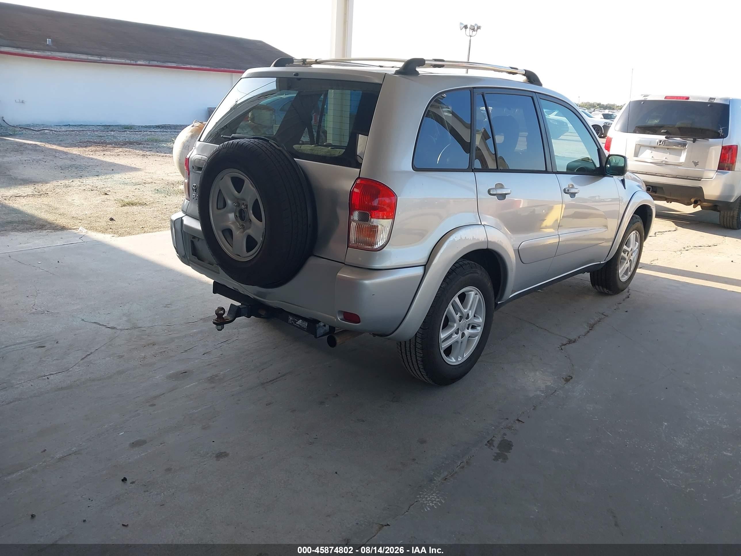 2002 Toyota Rav4   Silver vin: JTEGH20V520078688