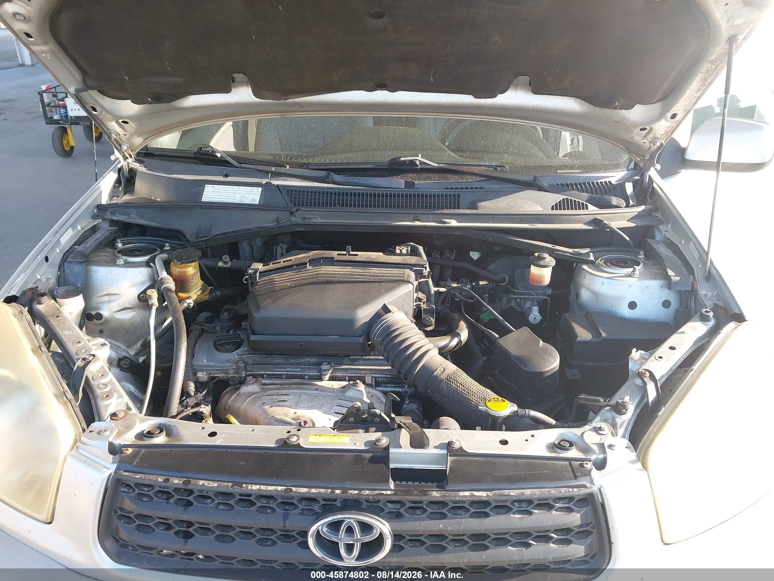 2002 Toyota Rav4   Silver vin: JTEGH20V520078688