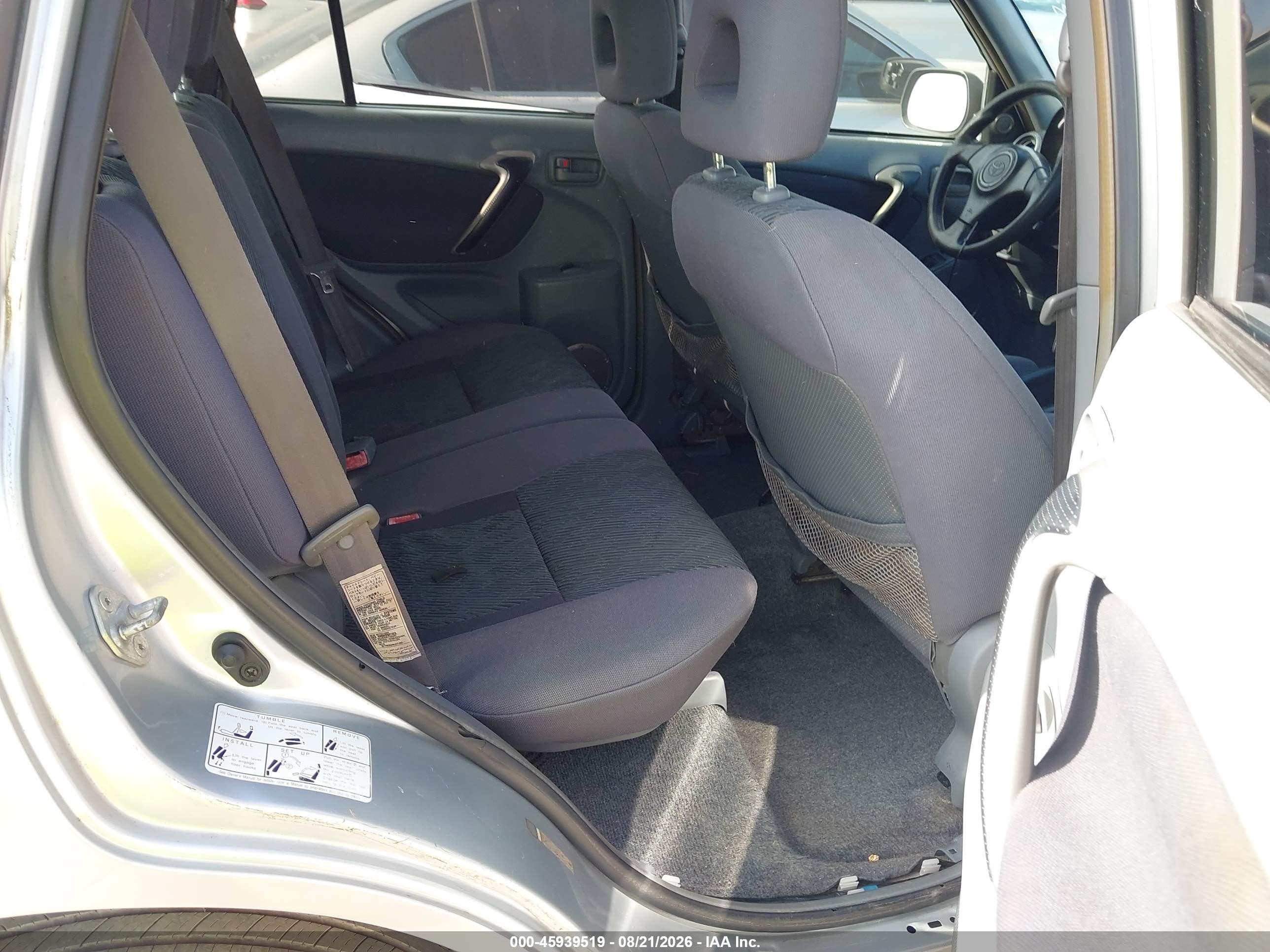 2002 Toyota Rav4   Silver vin: JTEGH20V526003017