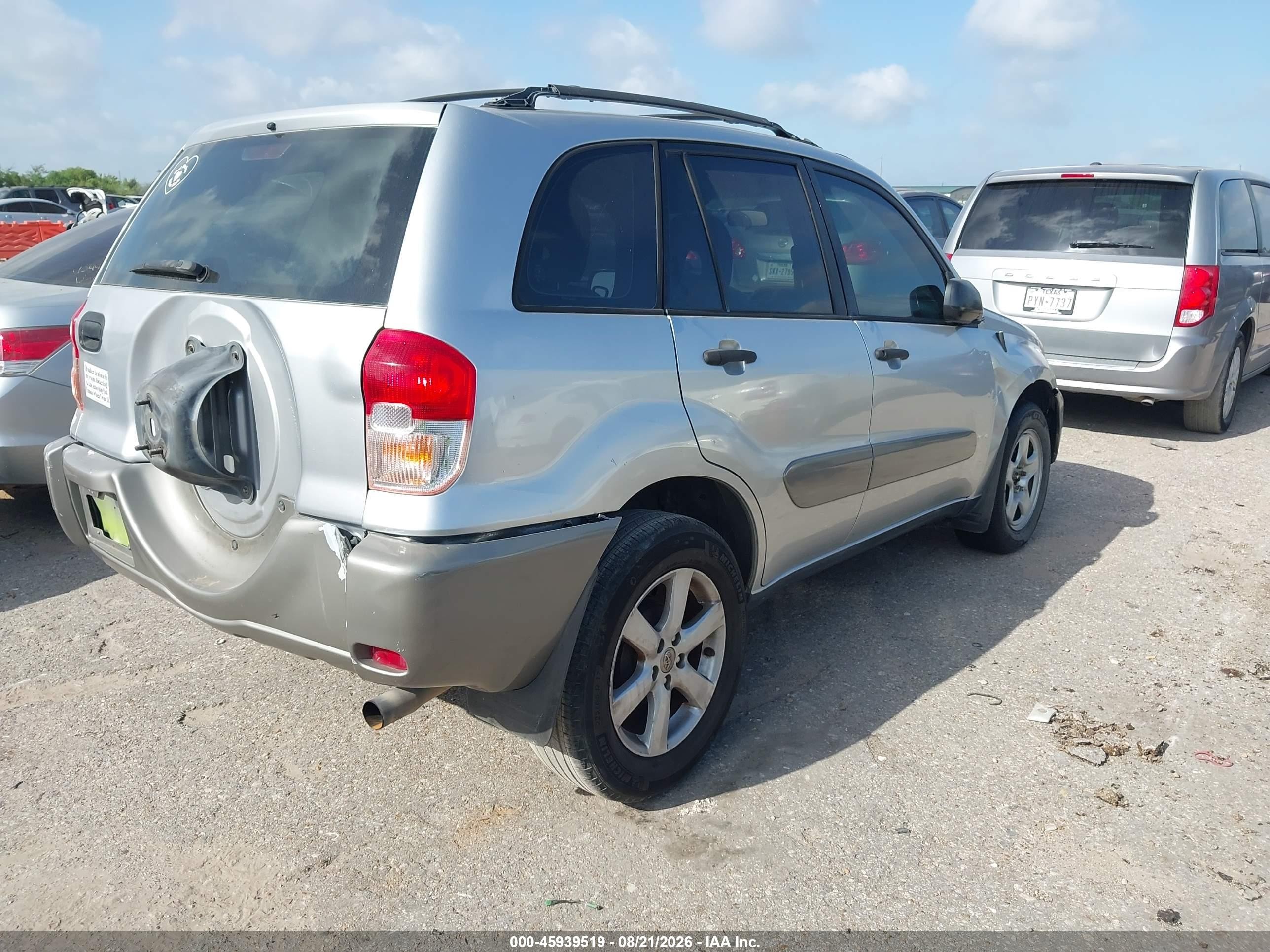 2002 Toyota Rav4   Silver vin: JTEGH20V526003017