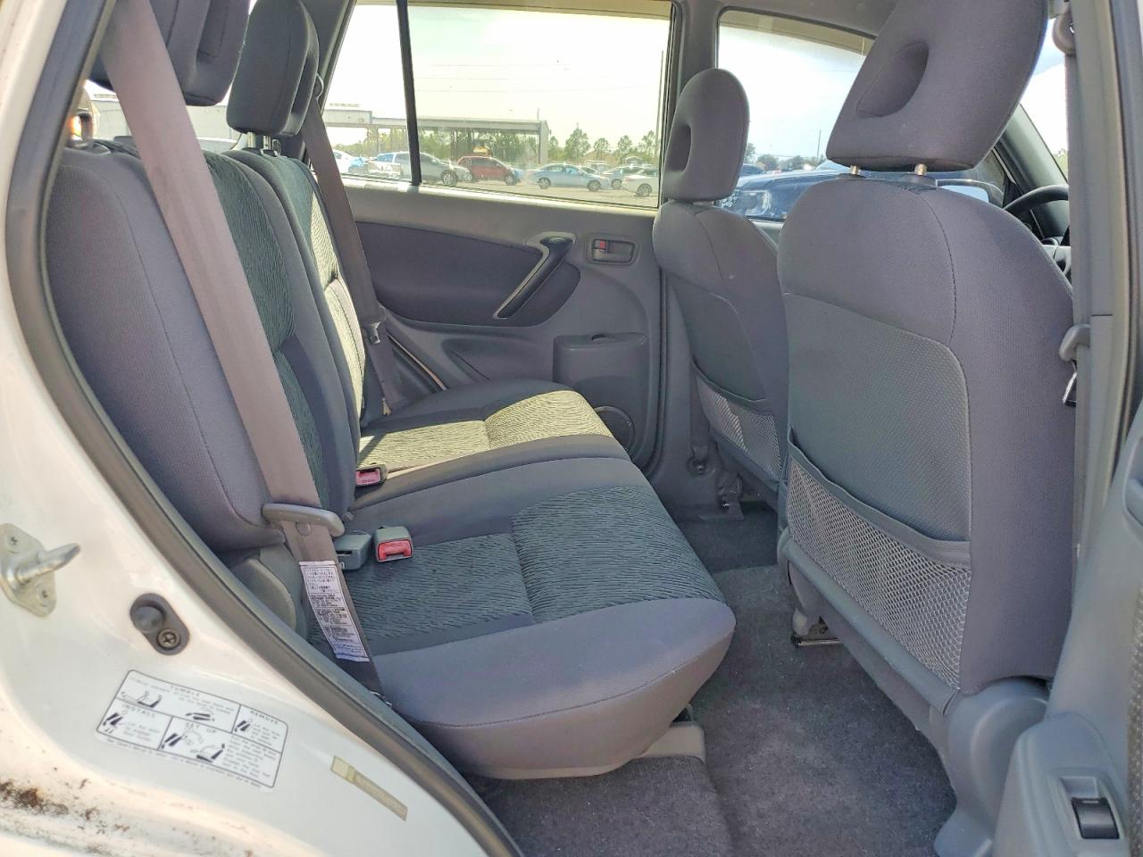 2003 Toyota Rav4 Base White vin: JTEGH20V530084489