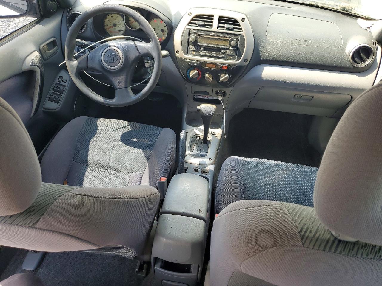 2003 Toyota Rav4 Base White vin: JTEGH20V530084489