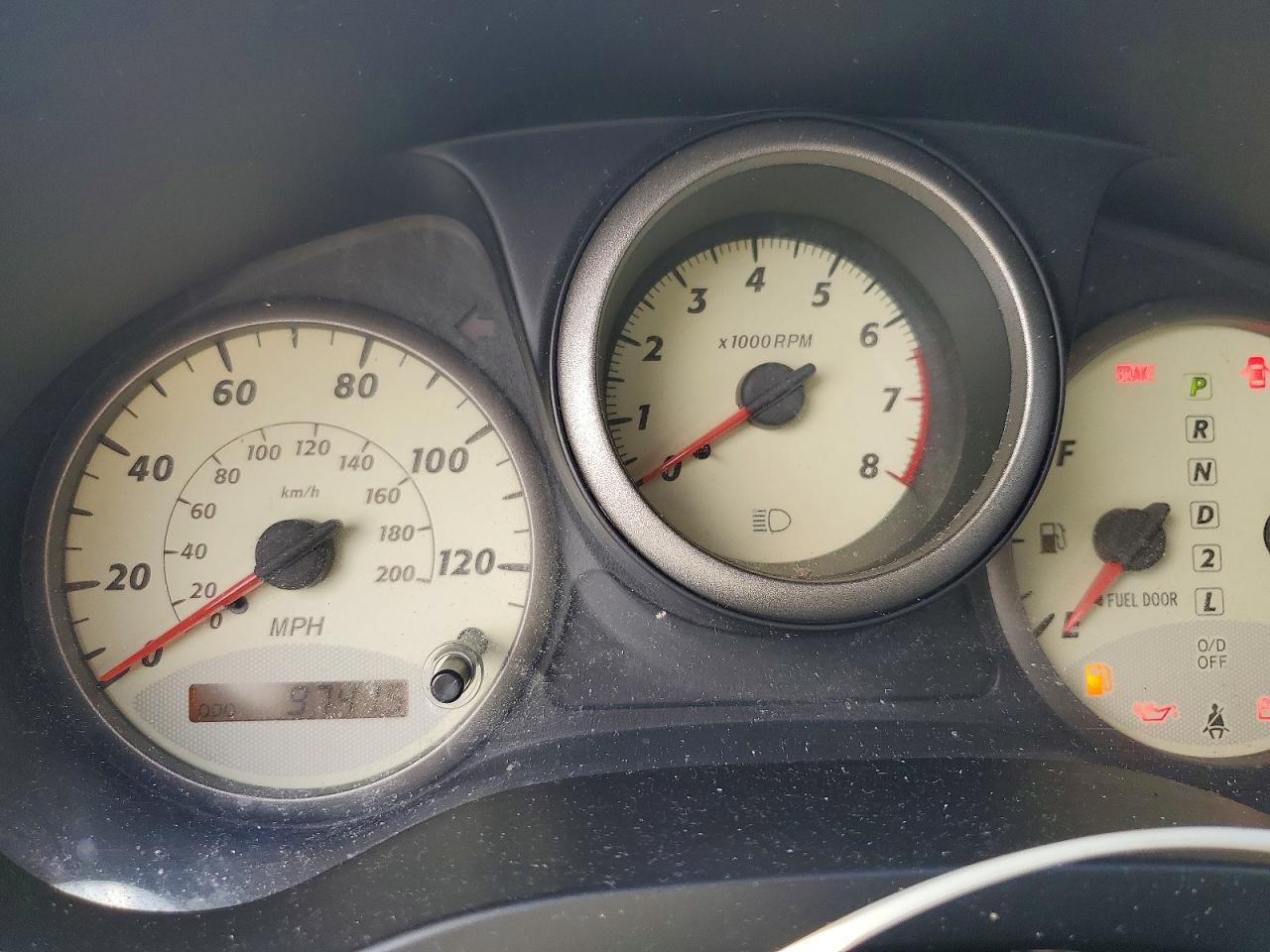 2003 Toyota Rav4 Base White vin: JTEGH20V530084489
