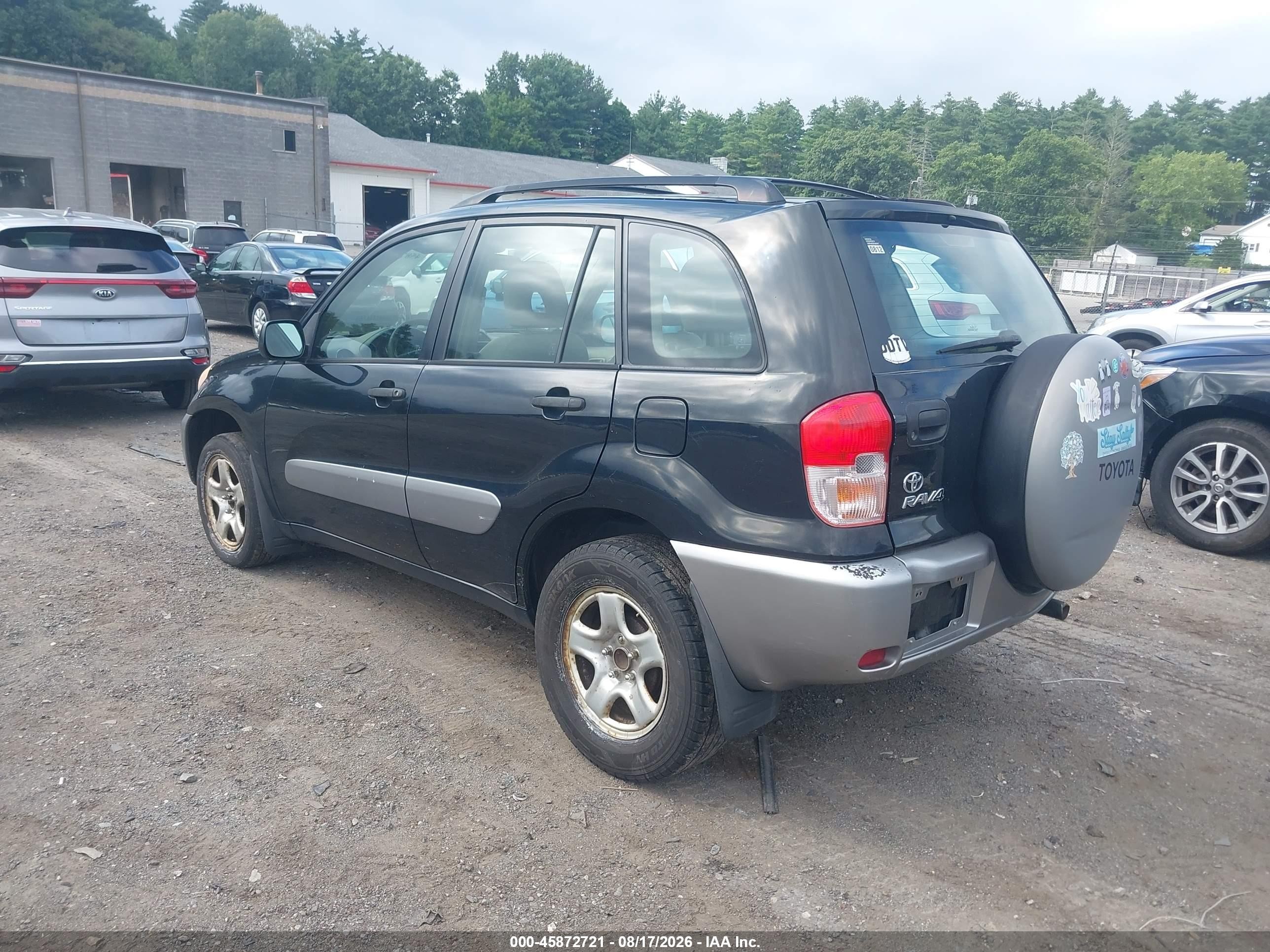 2003 Toyota Rav4   Black vin: JTEGH20V530087411