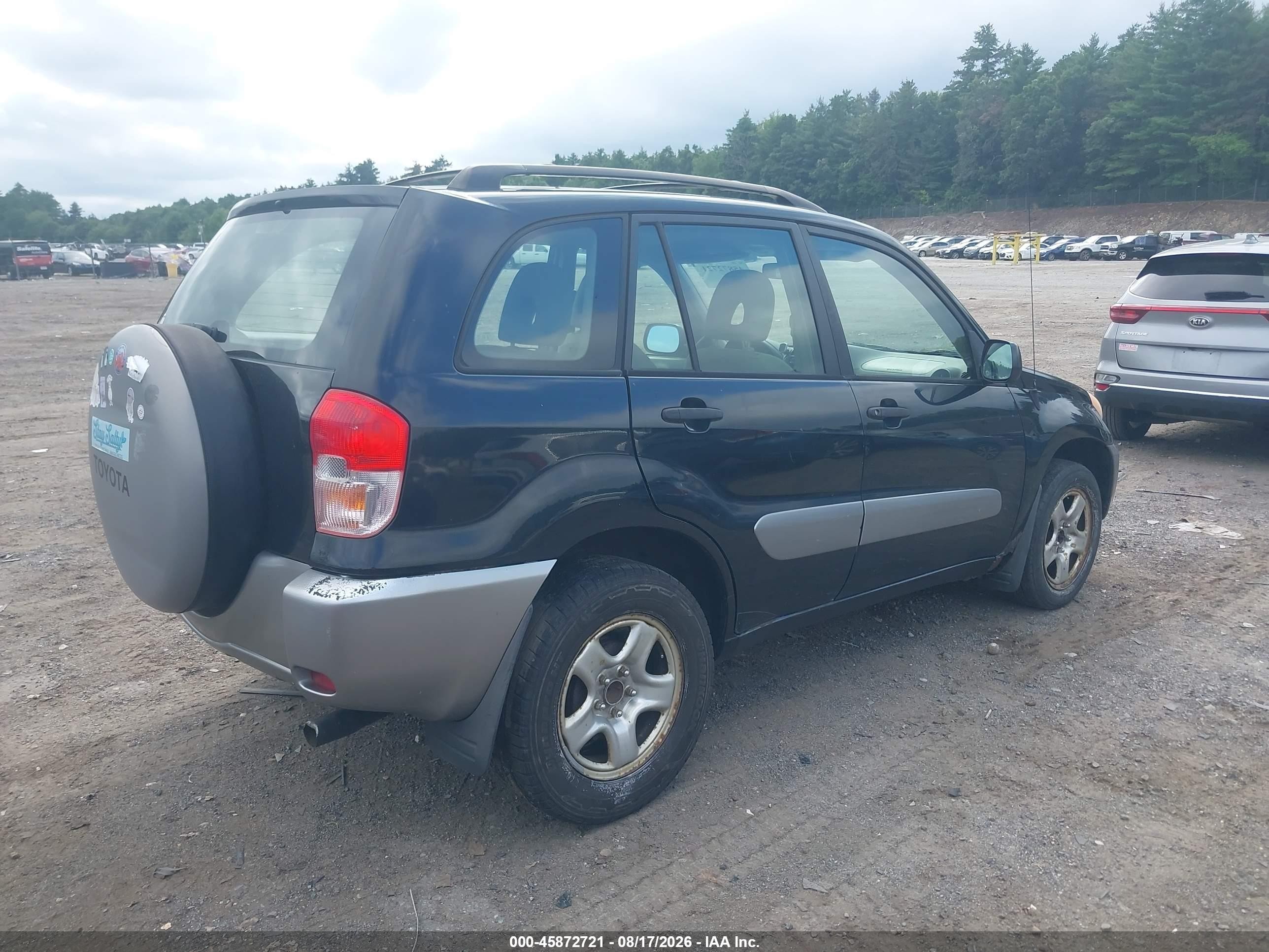2003 Toyota Rav4   Black vin: JTEGH20V530087411