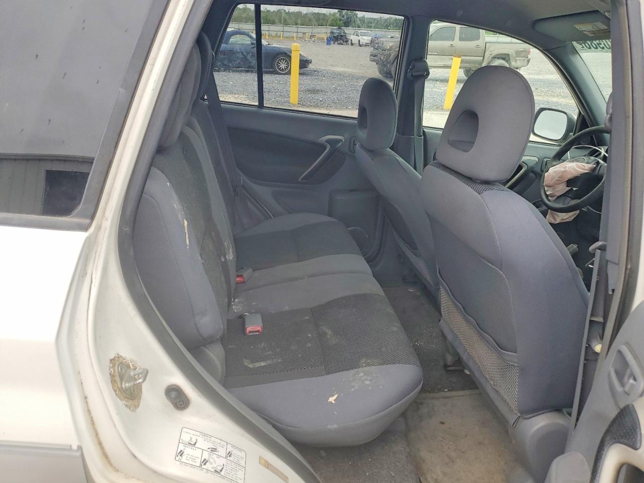 2003 Toyota Rav4 Base White vin: JTEGH20V530090566