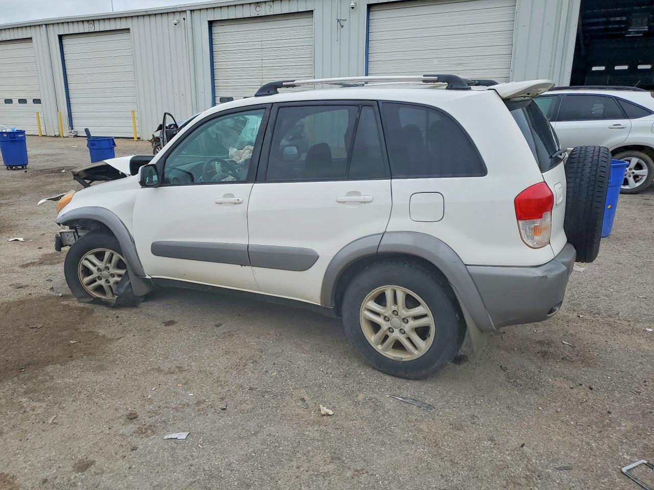 2003 Toyota Rav4 Base White vin: JTEGH20V530090566