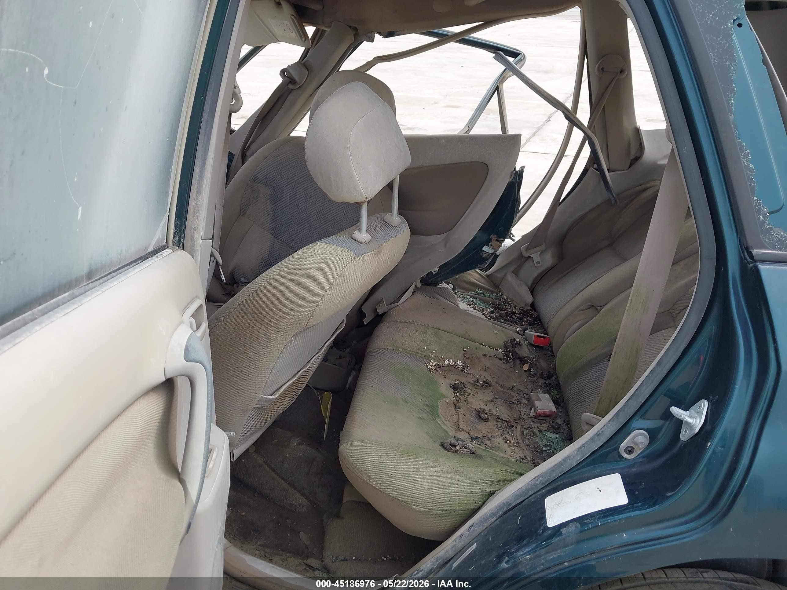 2003 Toyota Rav4   Green vin: JTEGH20V530094228