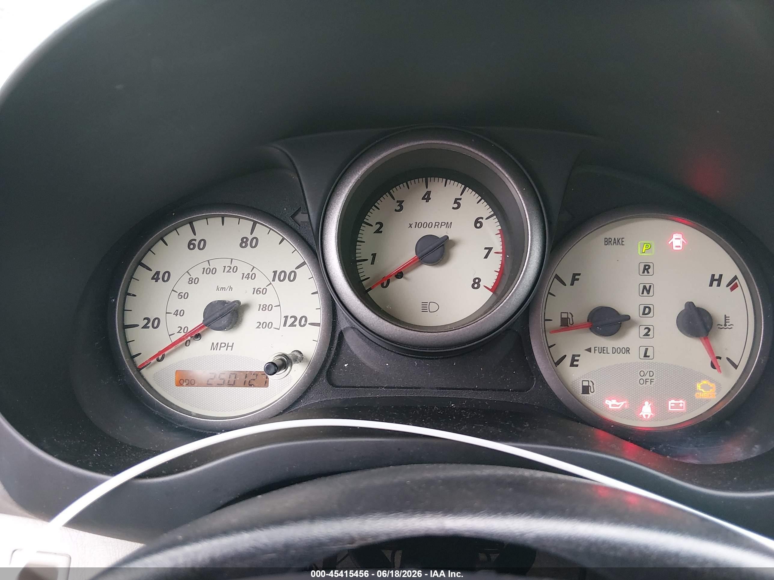 2003 Toyota Rav4   White vin: JTEGH20V530096870
