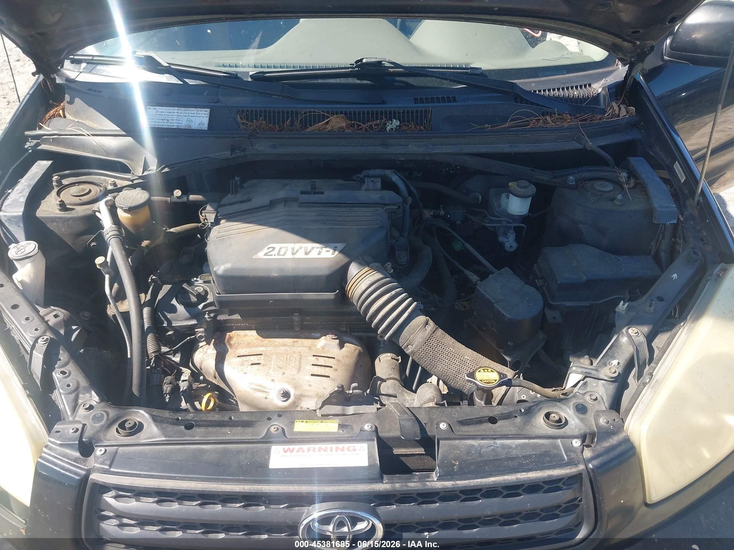 2003 Toyota Rav4   Black vin: JTEGH20V530107446