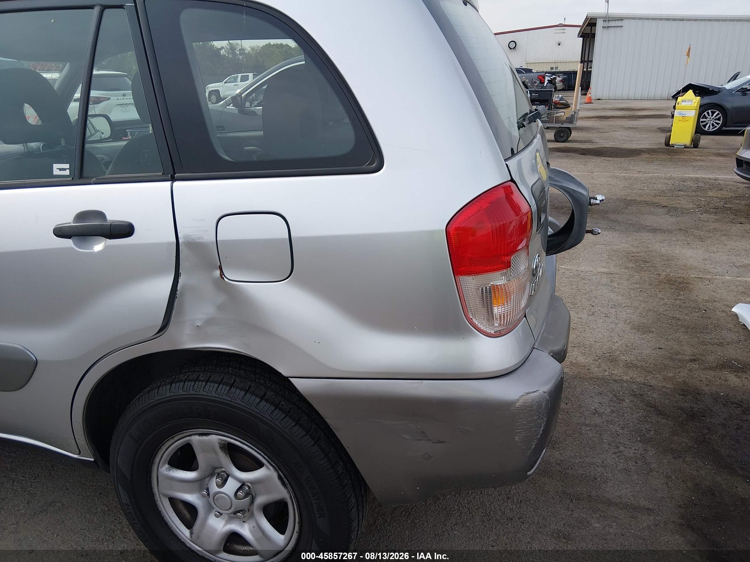 2003 Toyota Rav4   Silver vin: JTEGH20V536013189