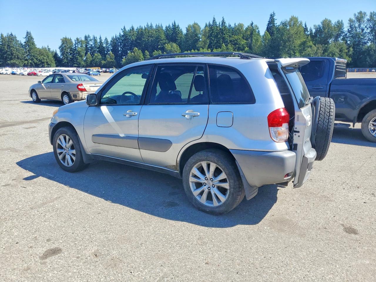 2001 Toyota Rav4 Base Silver vin: JTEGH20V610020748