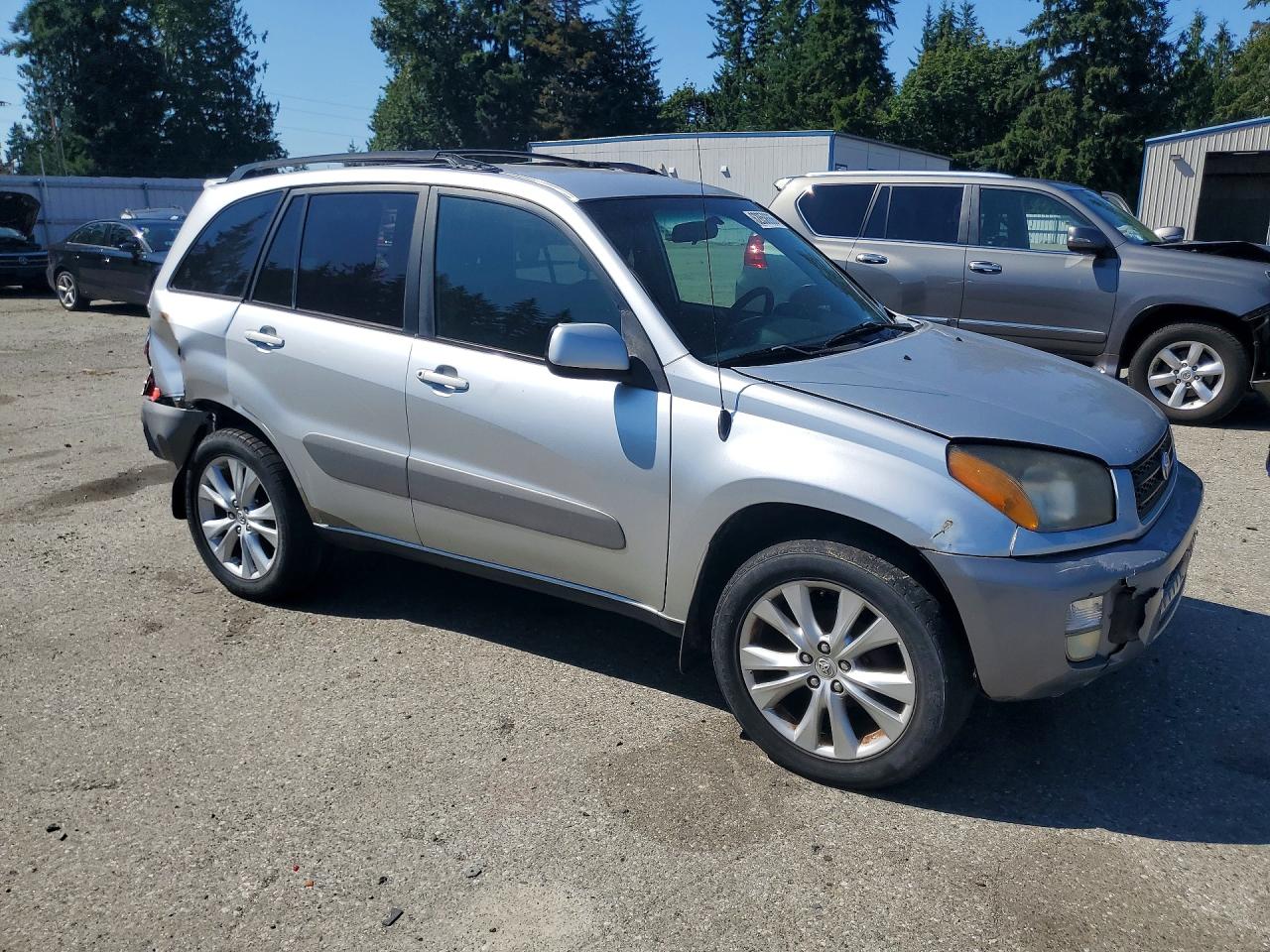 2001 Toyota Rav4 Base Silver vin: JTEGH20V610020748