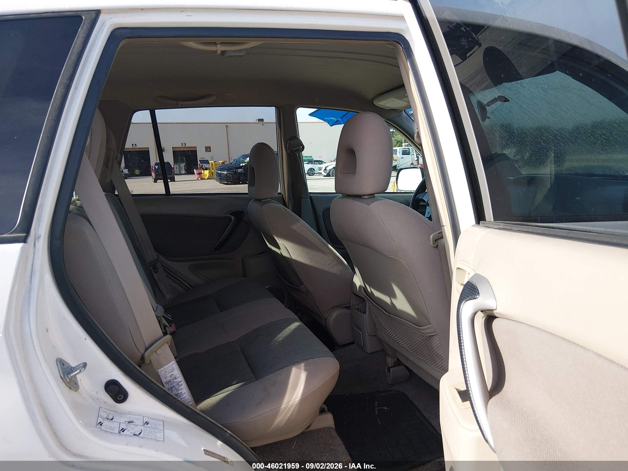 2001 Toyota Rav4   White vin: JTEGH20V610026534