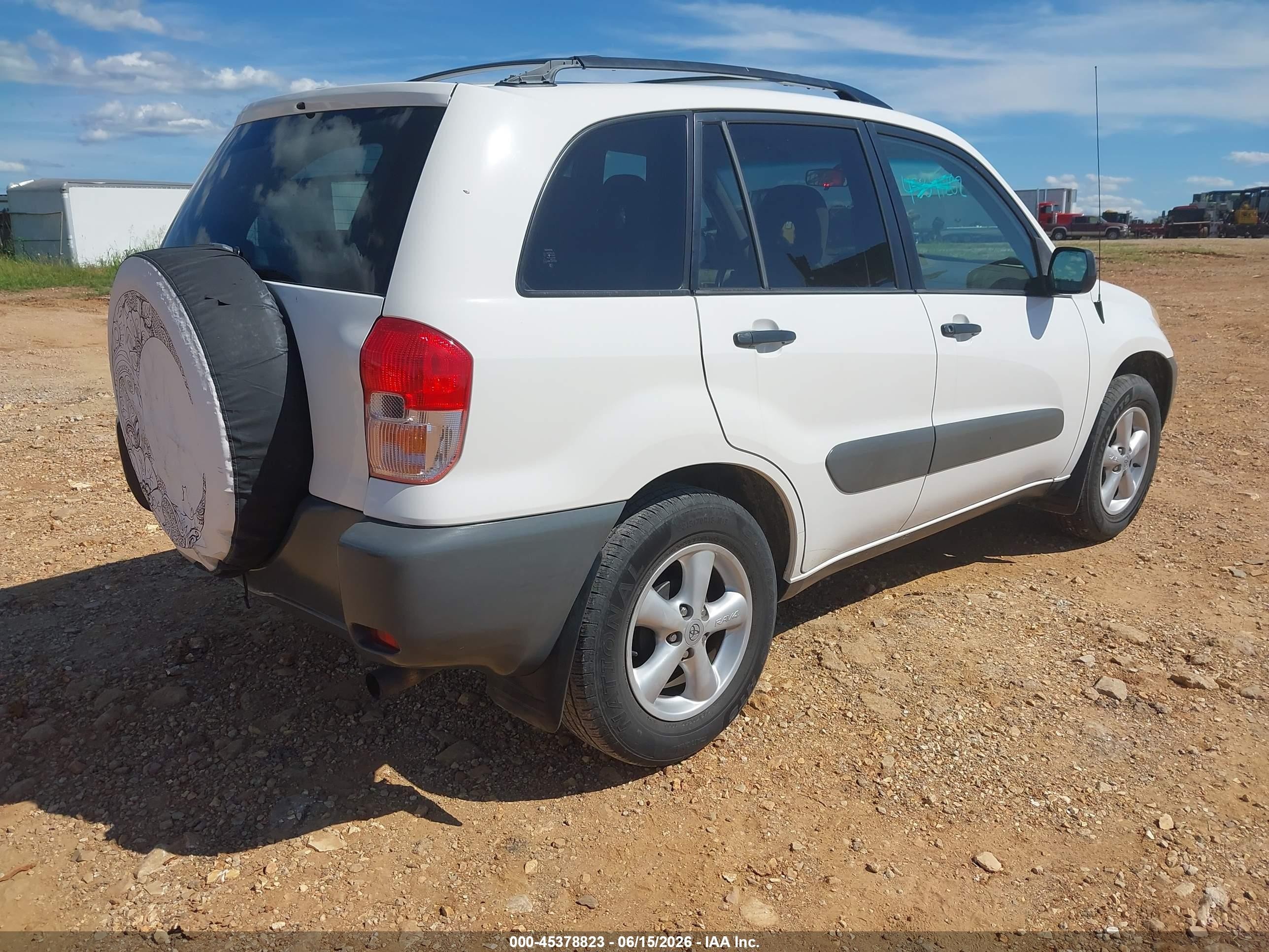 2001 Toyota Rav4   White vin: JTEGH20V610033208