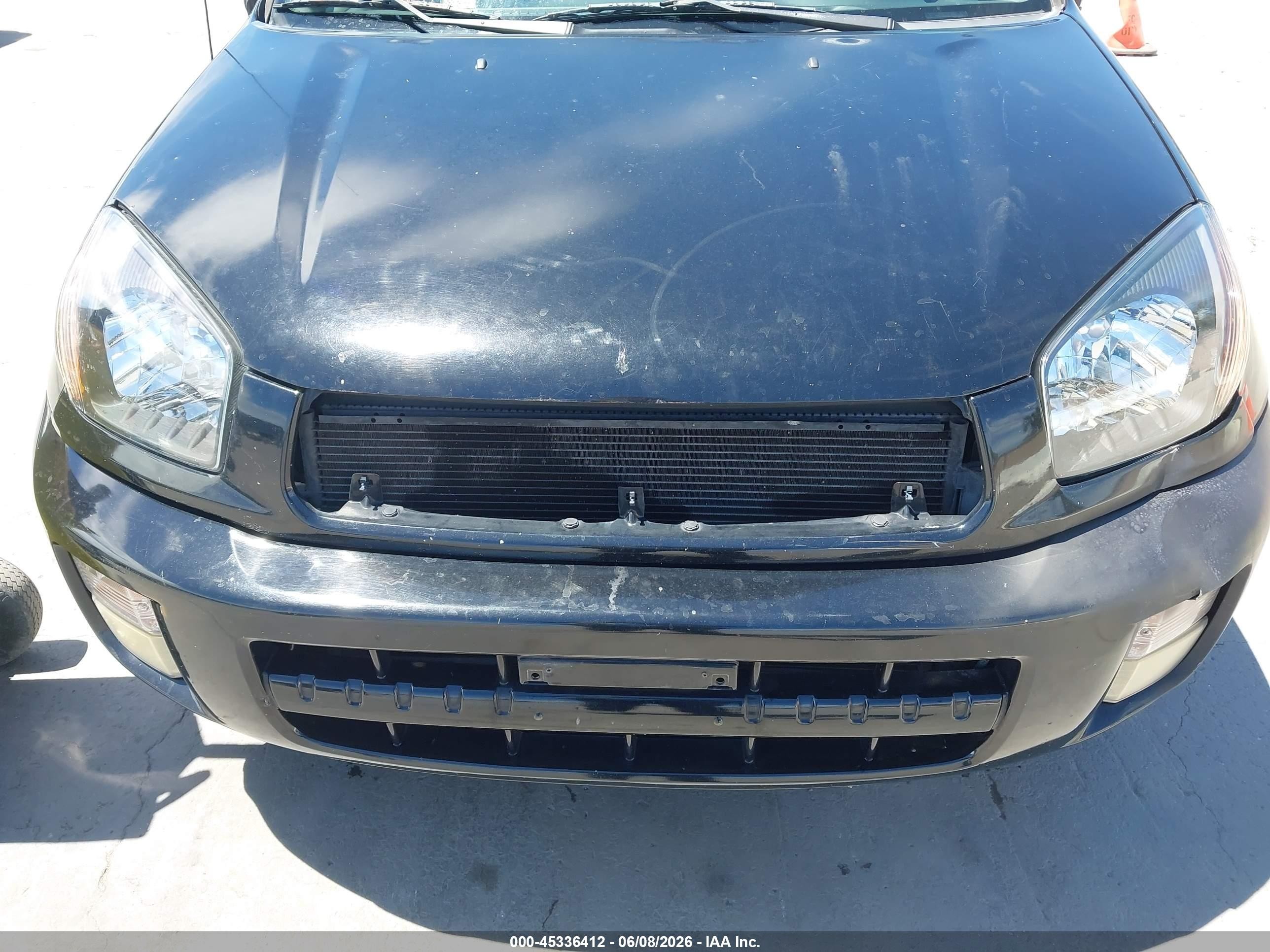 2002 Toyota Rav4   Black vin: JTEGH20V620051886