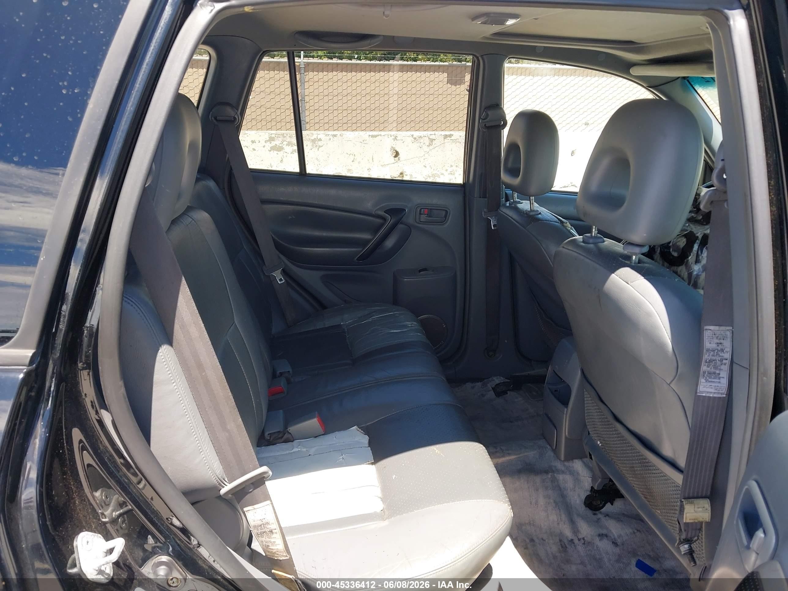 2002 Toyota Rav4   Black vin: JTEGH20V620051886