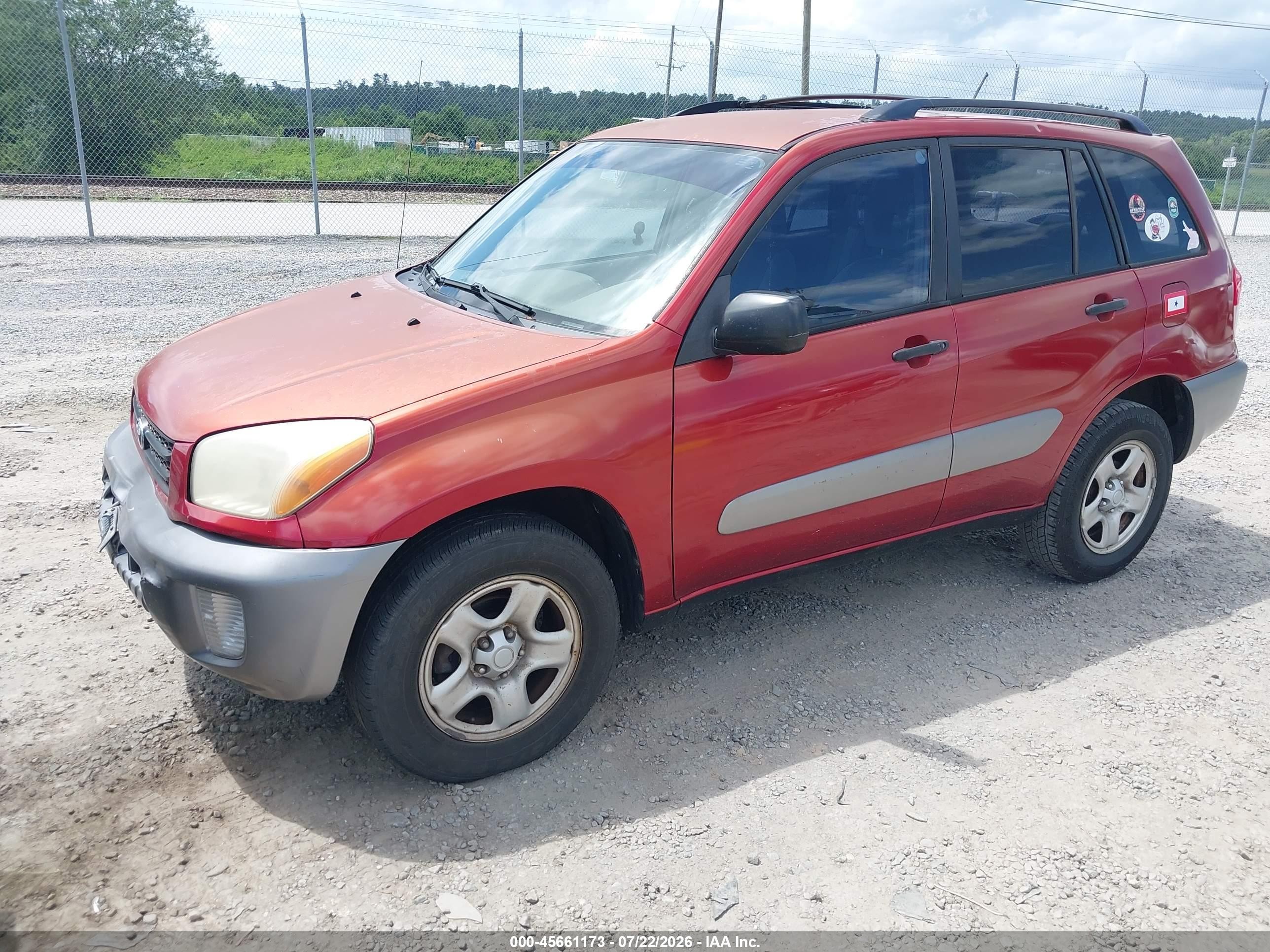 2002 Toyota Rav4   Red vin: JTEGH20V620054075