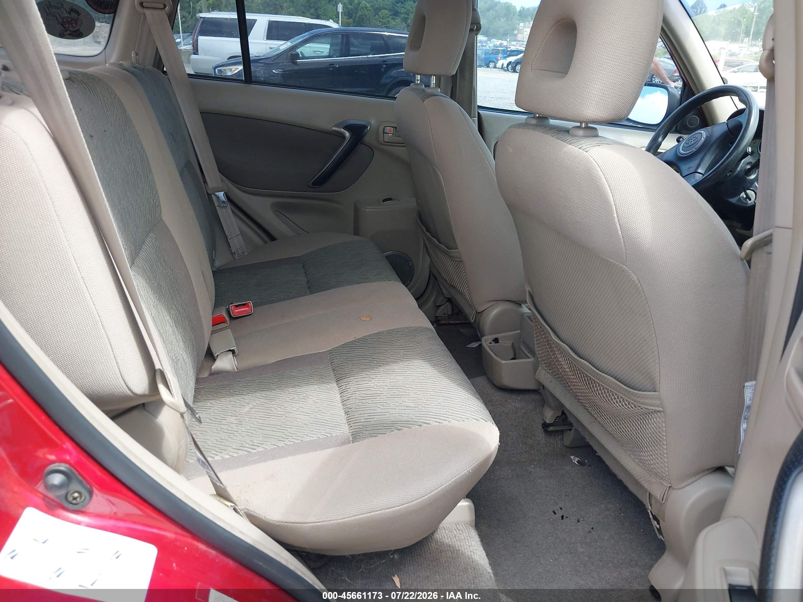 2002 Toyota Rav4   Red vin: JTEGH20V620054075