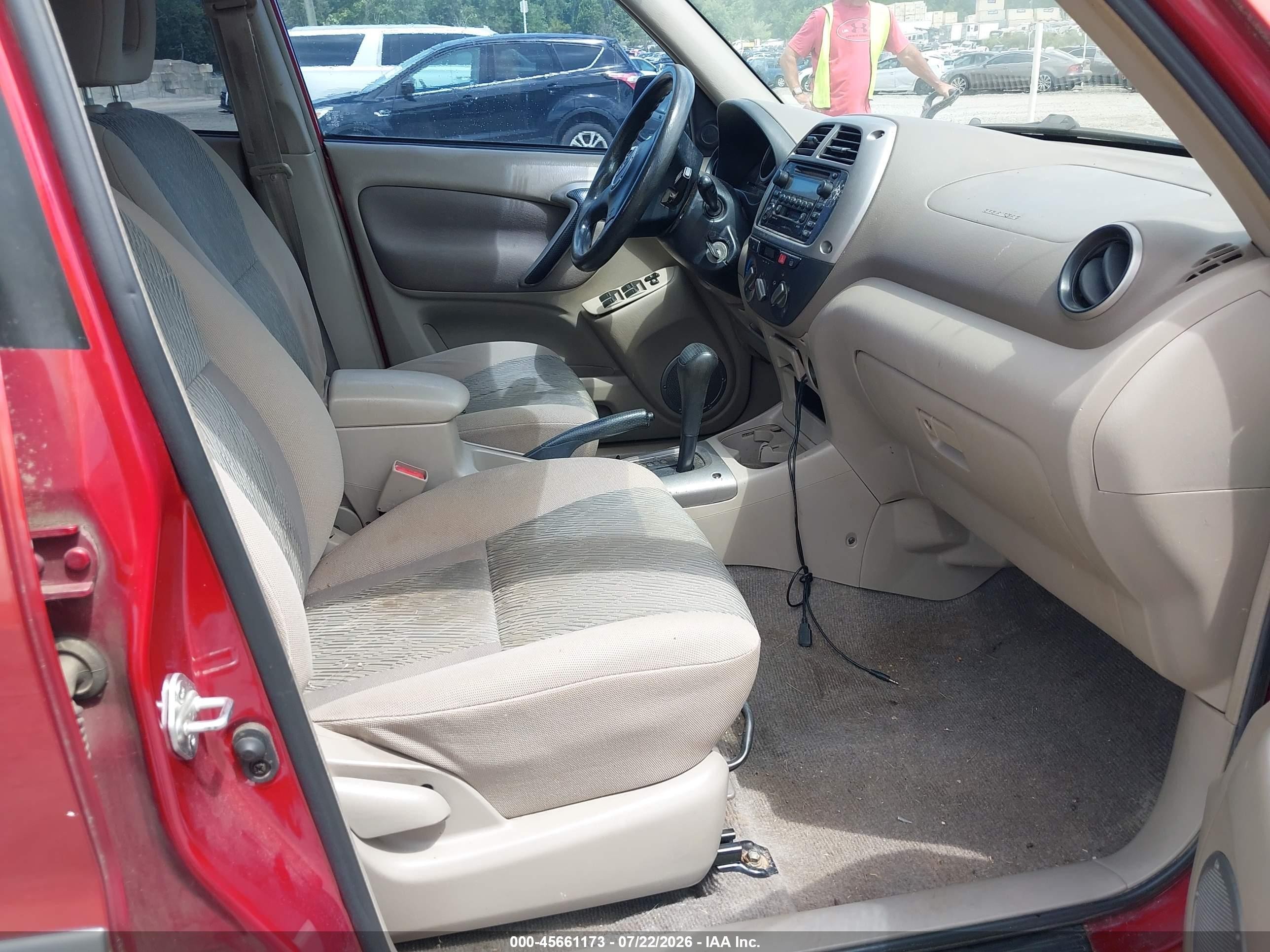 2002 Toyota Rav4   Red vin: JTEGH20V620054075
