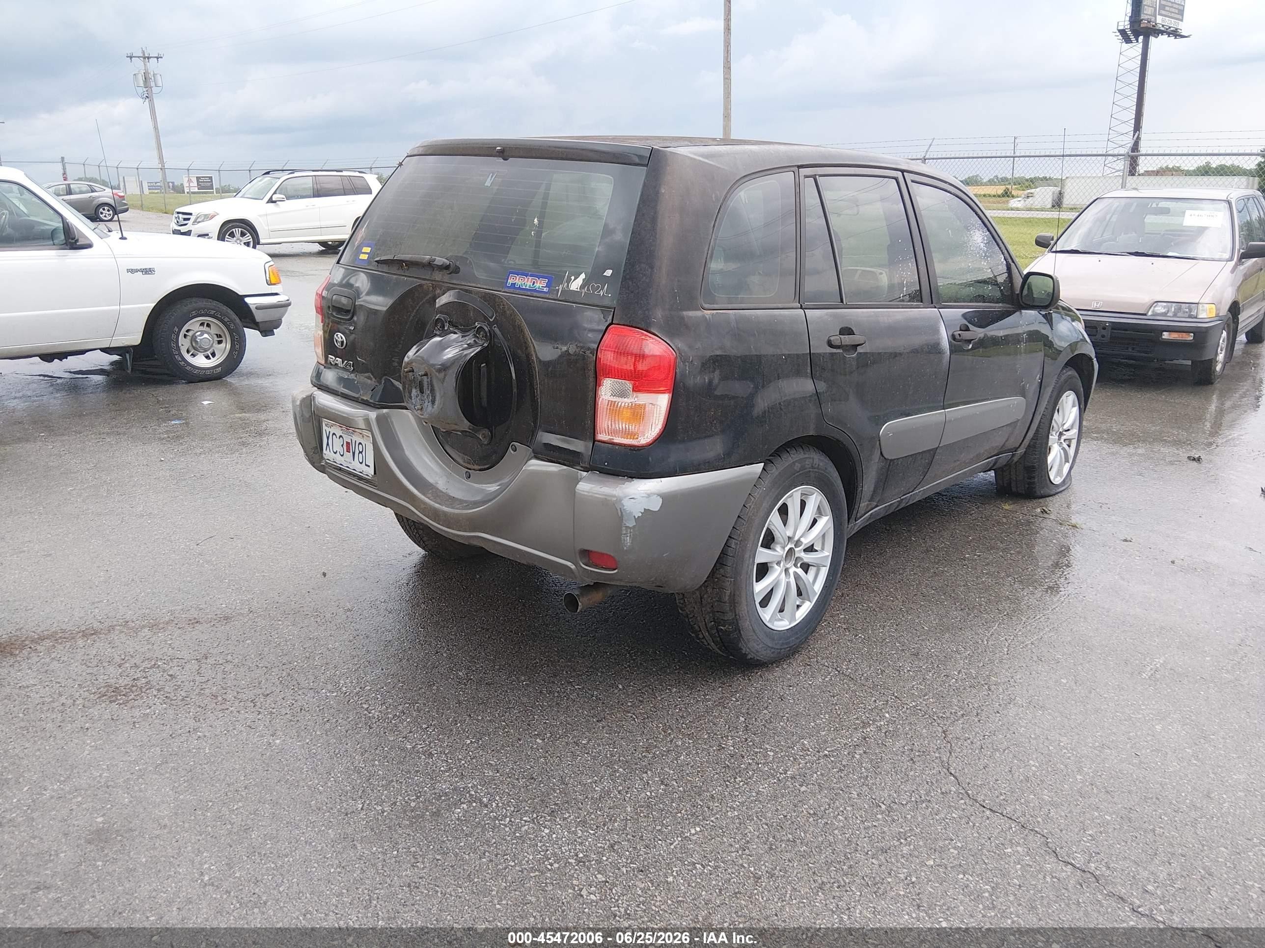 2003 Toyota Rav4   Black vin: JTEGH20V630087739