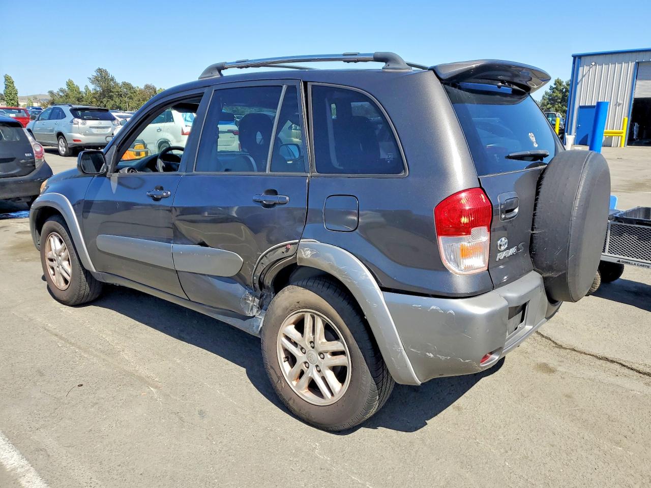 2003 Toyota Rav4 Base Charcoal vin: JTEGH20V630094271