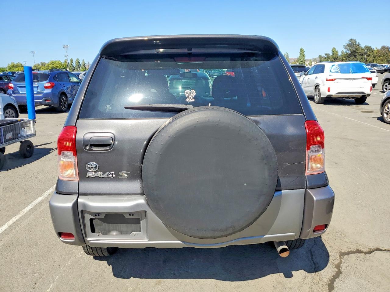 2003 Toyota Rav4 Base Charcoal vin: JTEGH20V630094271