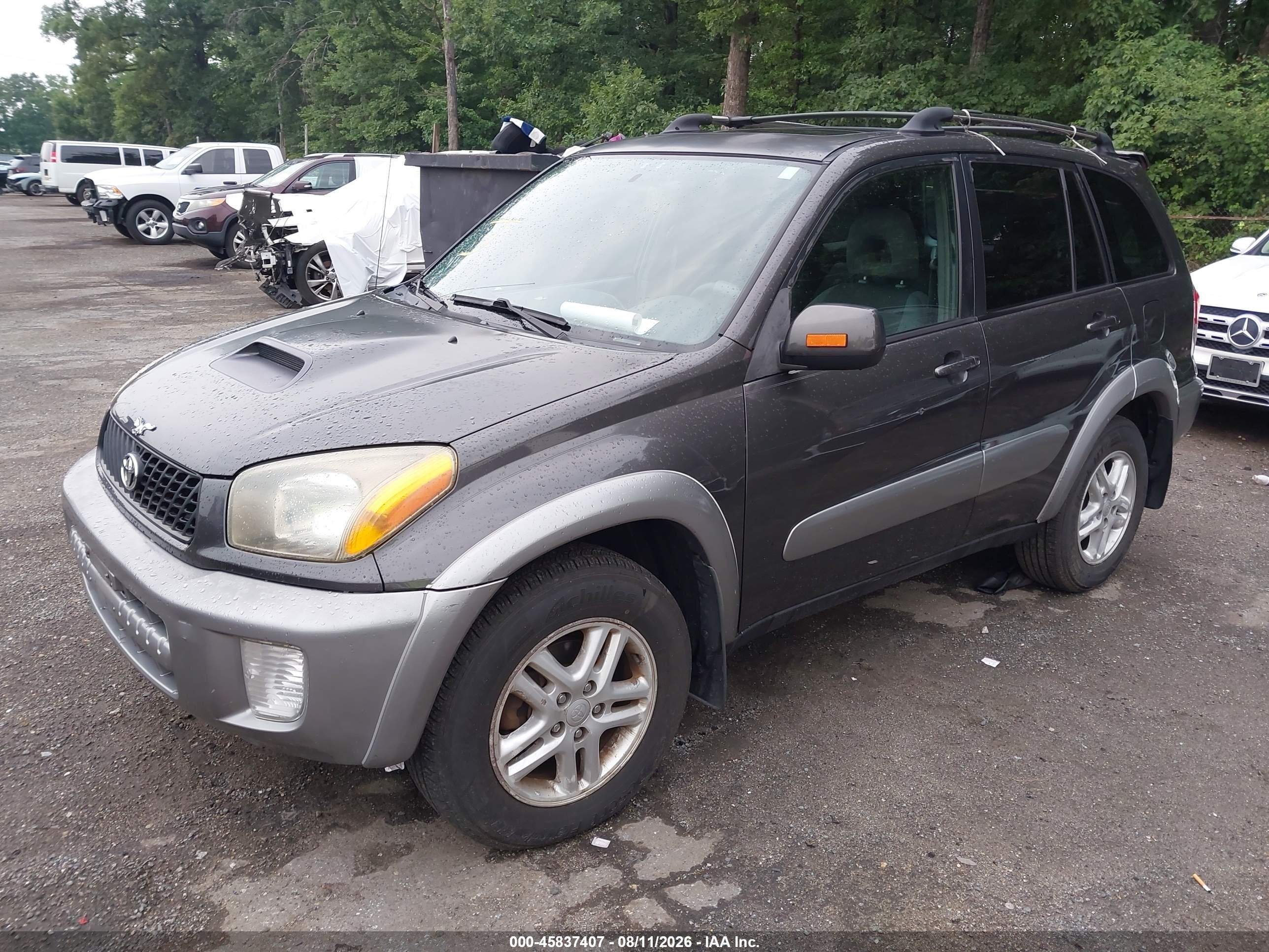 2003 Toyota Rav4   Gray vin: JTEGH20V630103504