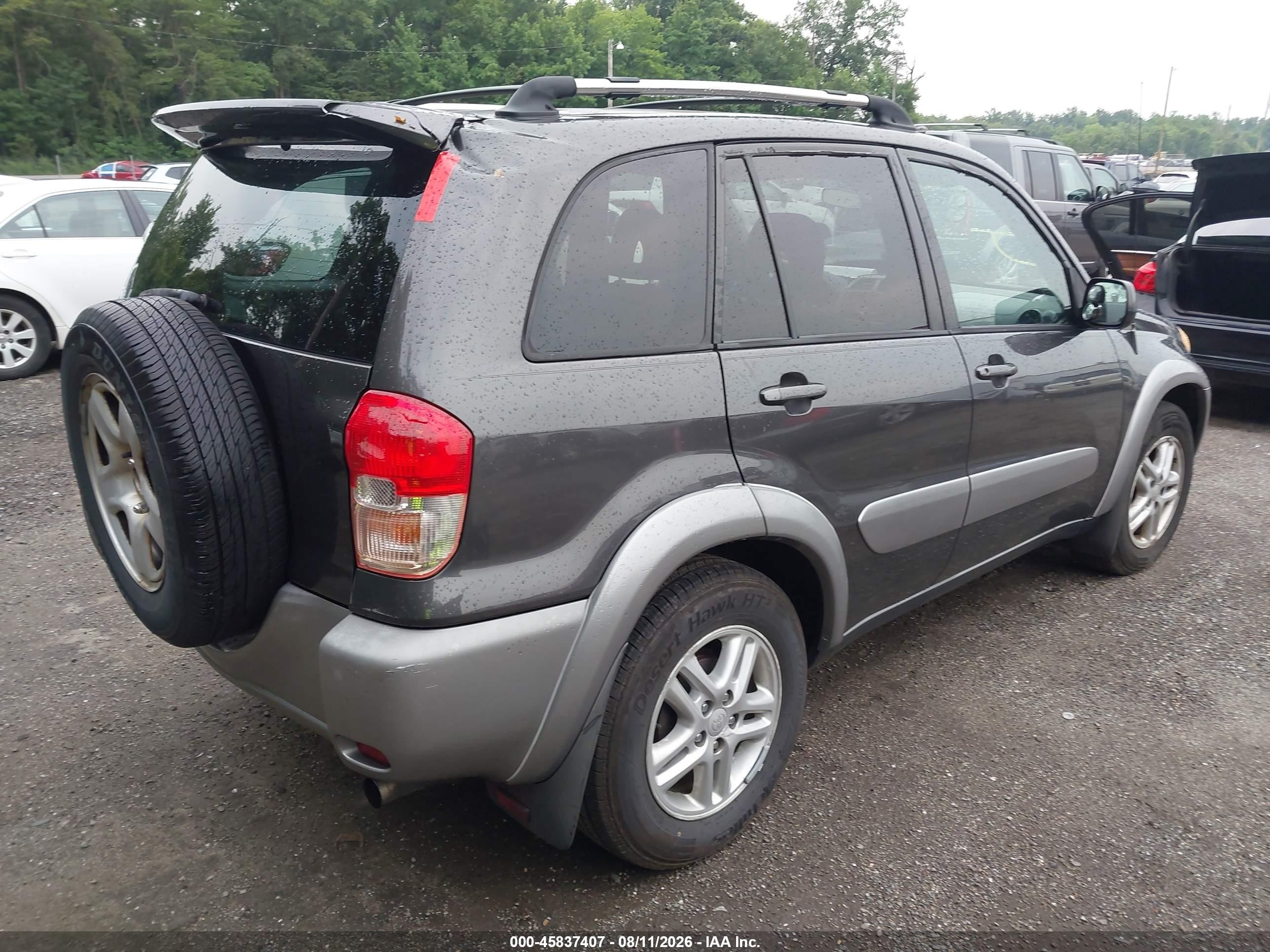 2003 Toyota Rav4   Gray vin: JTEGH20V630103504