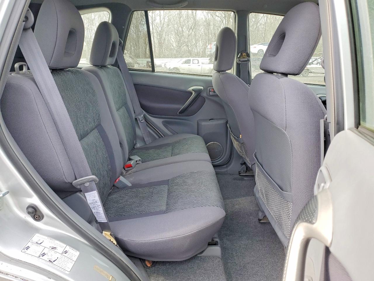 2003 Toyota Rav4 Base Silver vin: JTEGH20V630114518