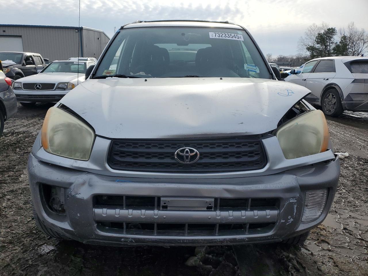2003 Toyota Rav4 Base Silver vin: JTEGH20V630114518