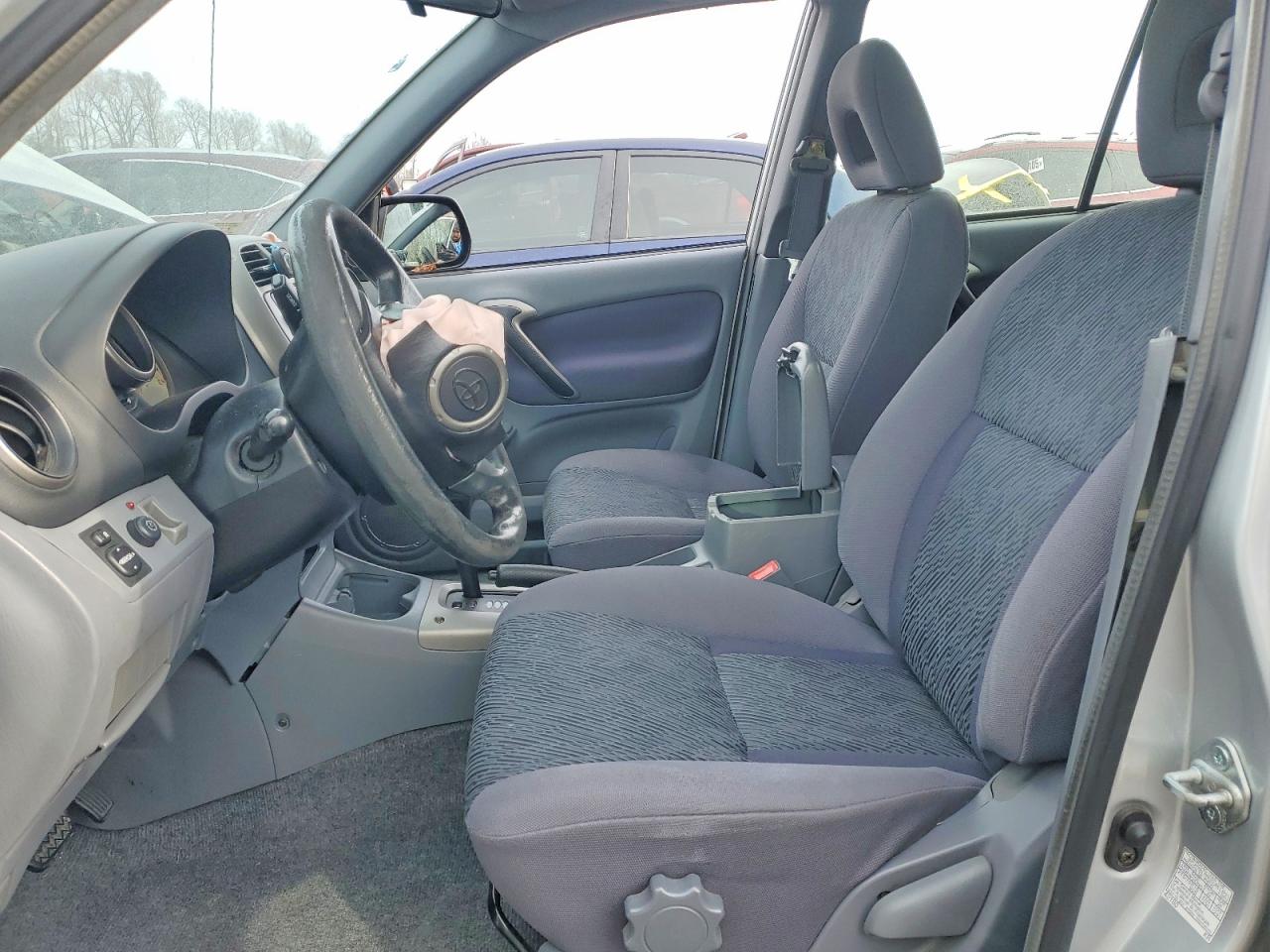 2003 Toyota Rav4 Base Silver vin: JTEGH20V630114518