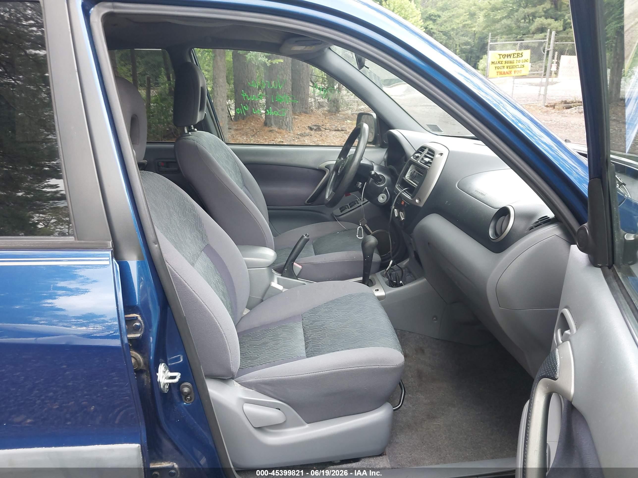 2001 Toyota Rav4   Blue vin: JTEGH20V710022220