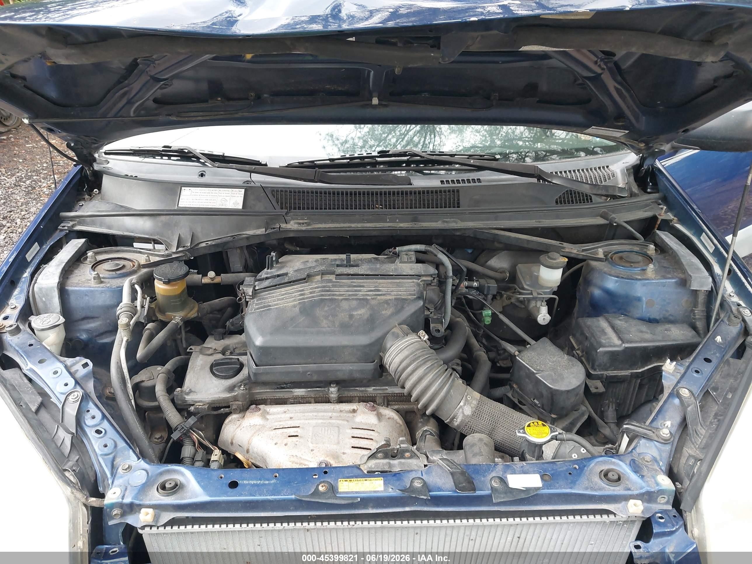 2001 Toyota Rav4   Blue vin: JTEGH20V710022220