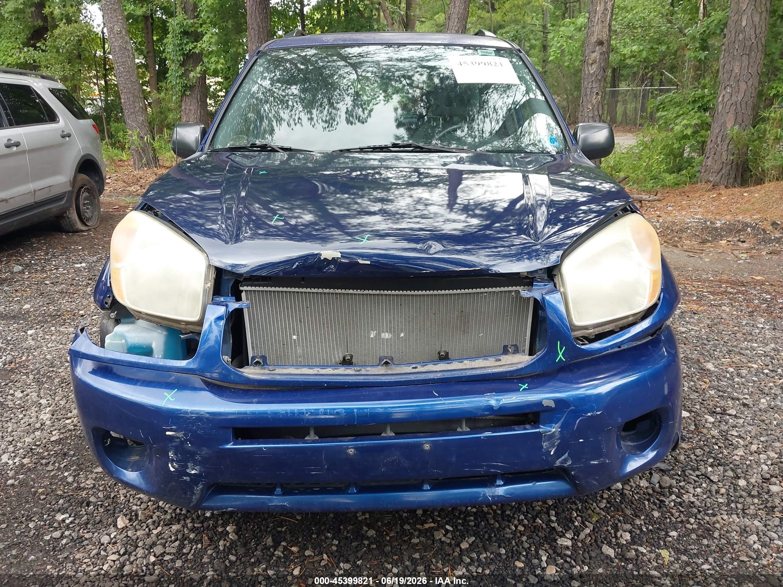 2001 Toyota Rav4   Blue vin: JTEGH20V710022220