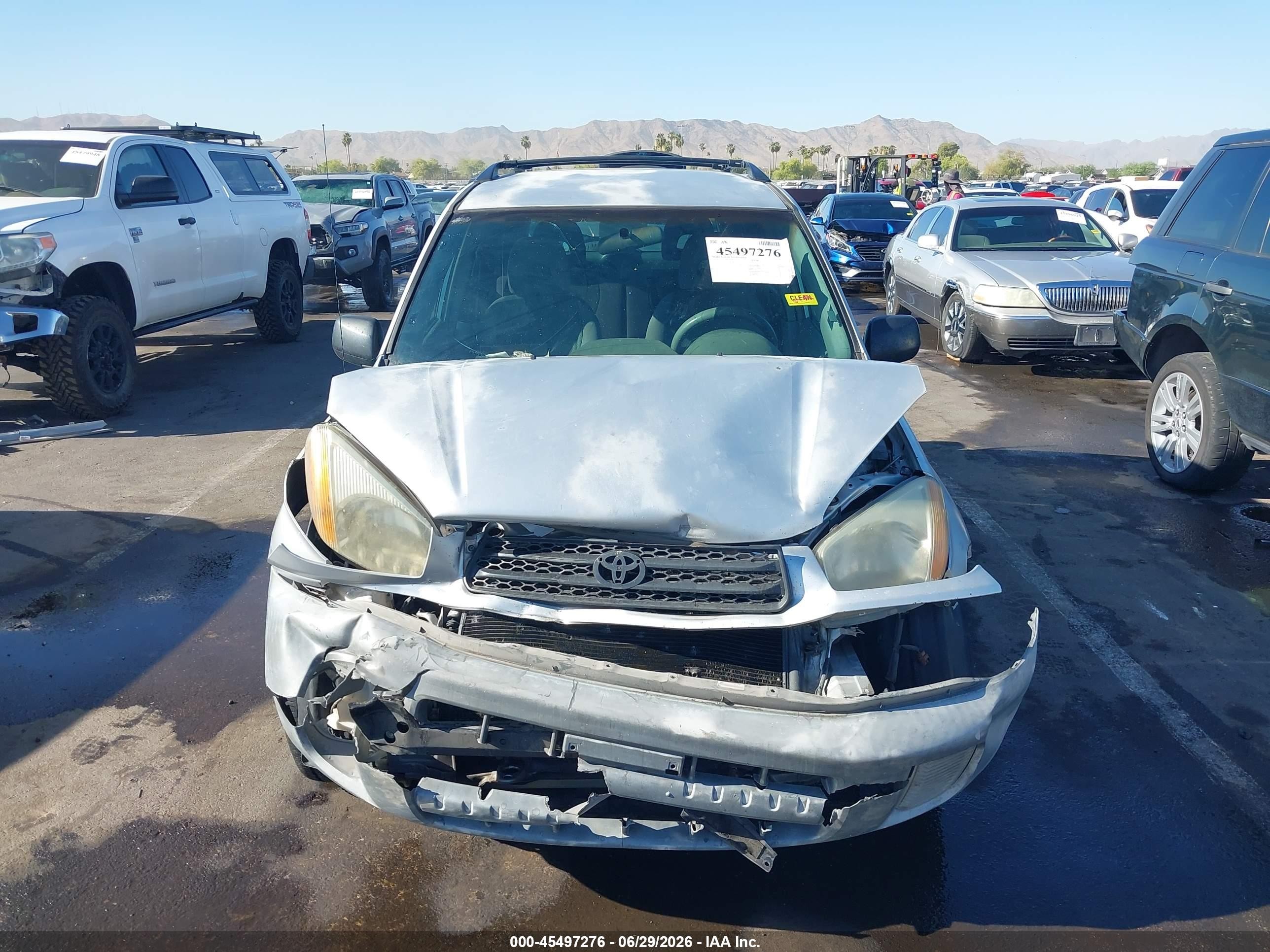 2001 Toyota Rav4   Silver vin: JTEGH20V710031404
