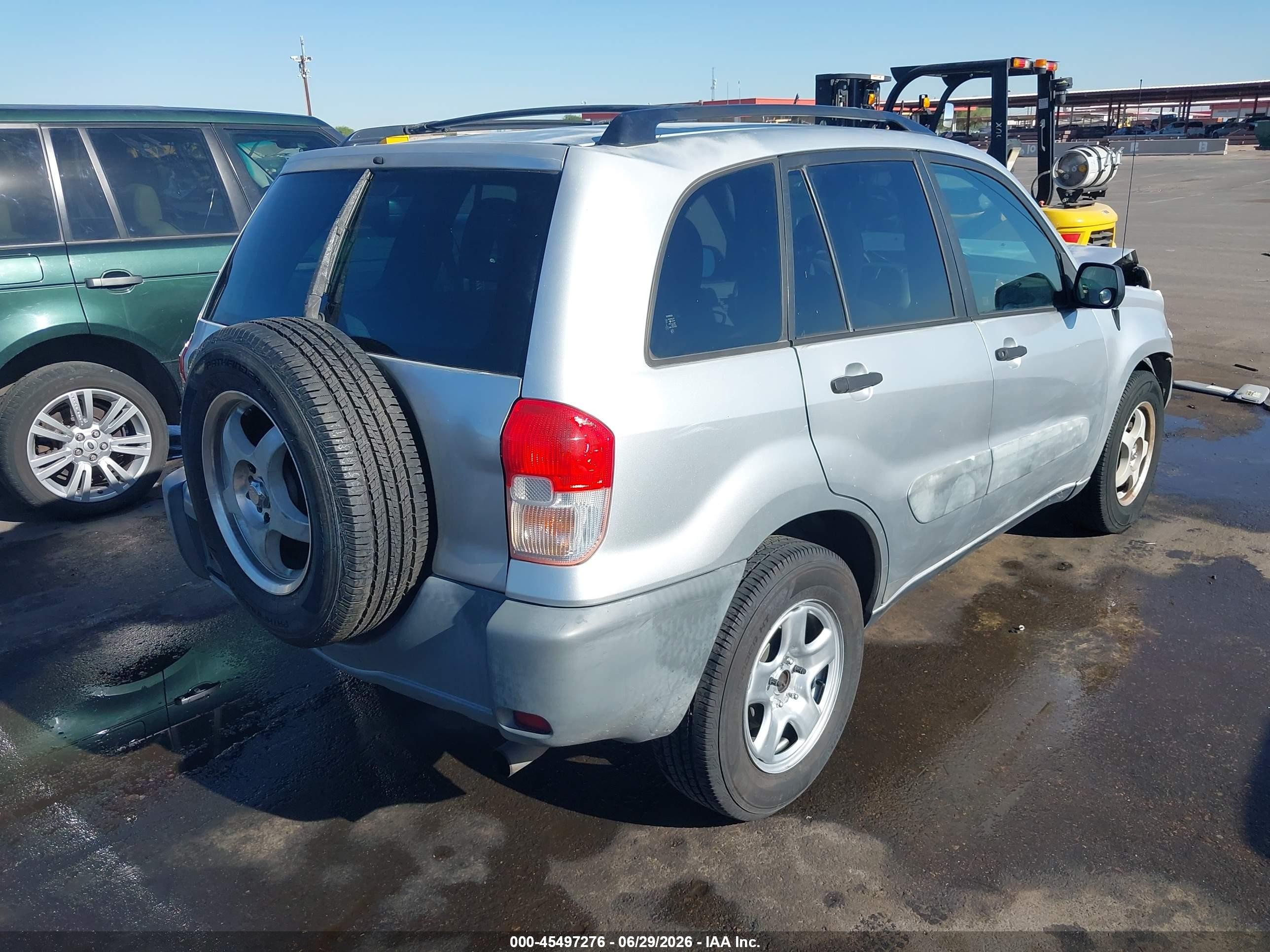 2001 Toyota Rav4   Silver vin: JTEGH20V710031404