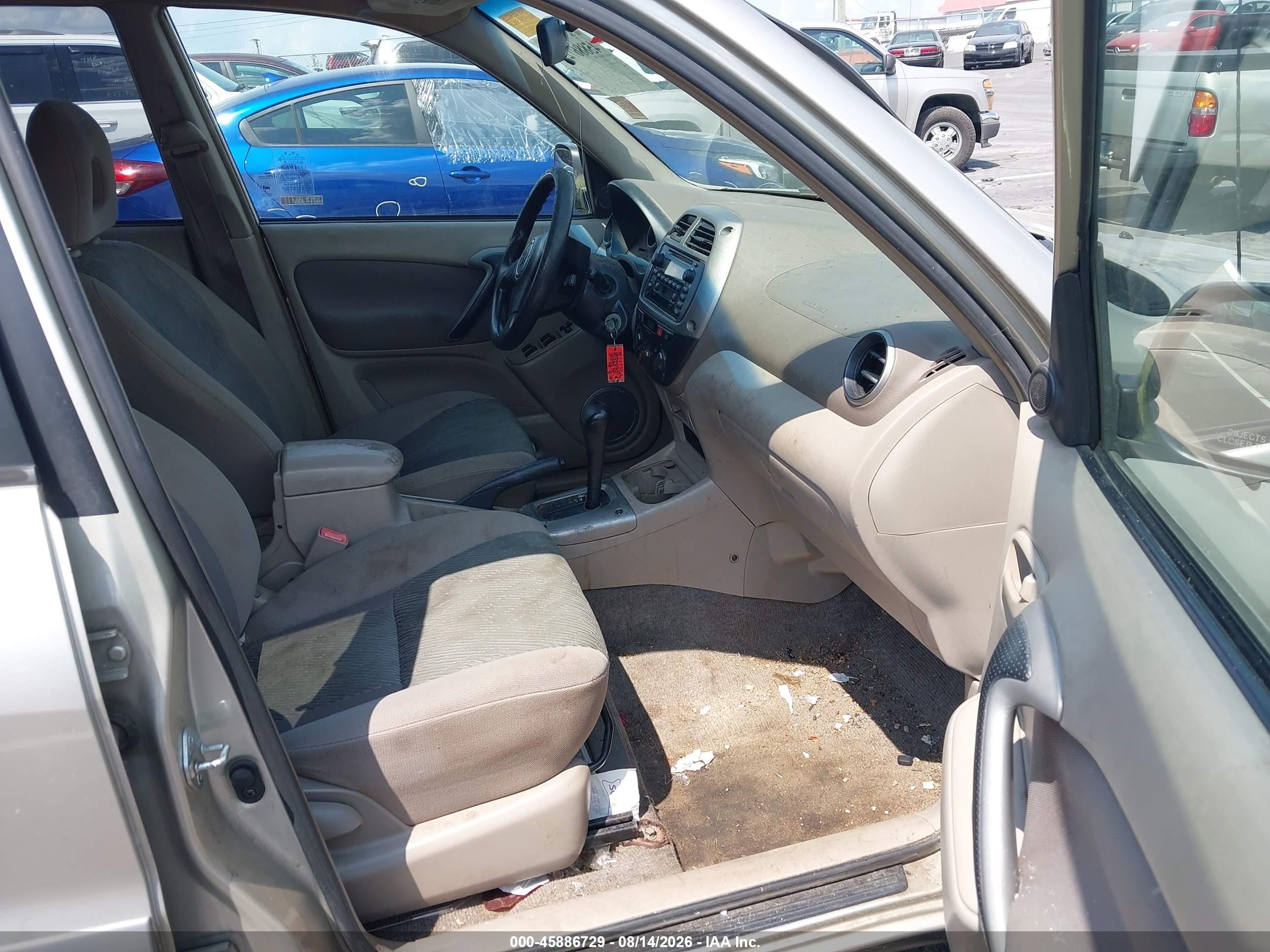 2001 Toyota Rav4   Желто-коричневый vin: JTEGH20V710035145
