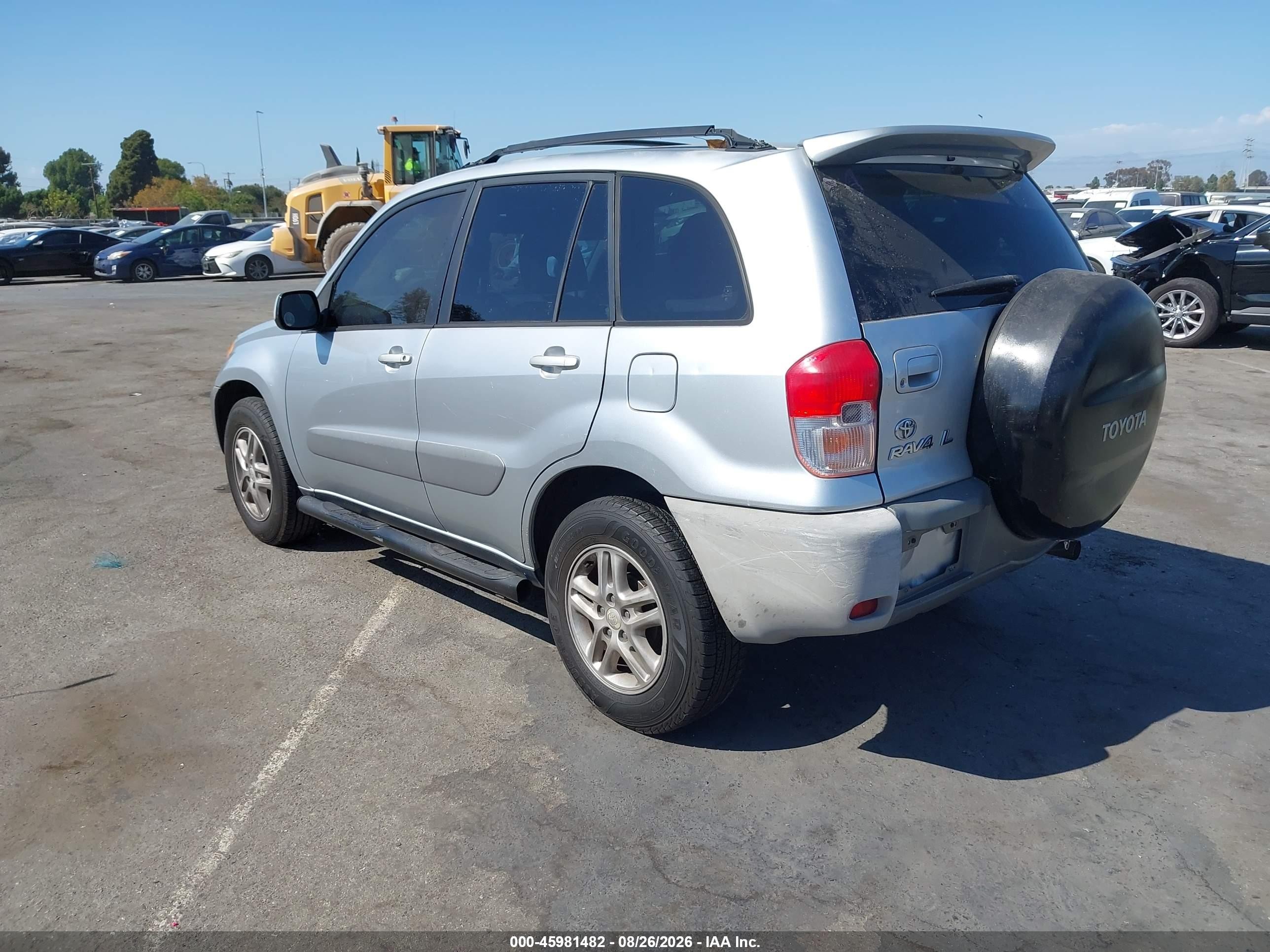 2001 Toyota Rav4   Silver vin: JTEGH20V710036487