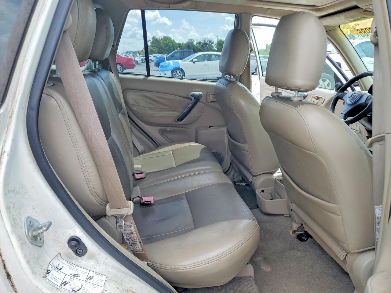 2002 Toyota Rav4 Base Белый vin: JTEGH20V720042632